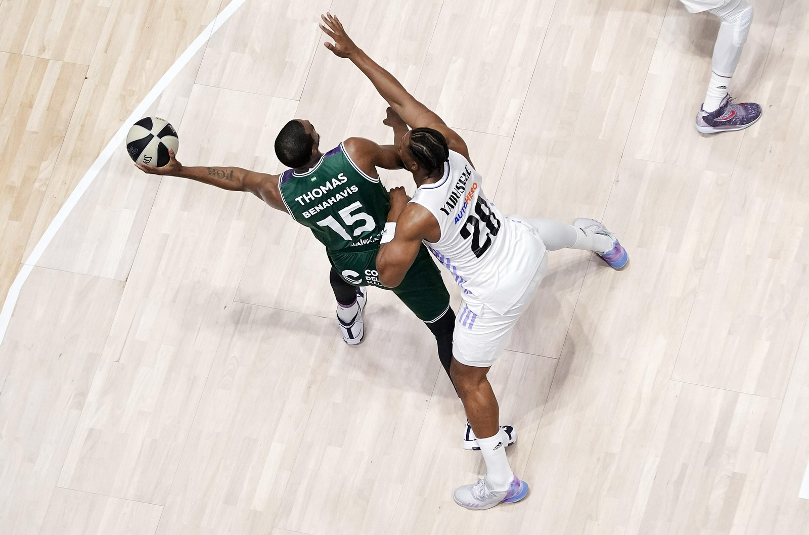 Will Thomas, durante la Copa del Rey