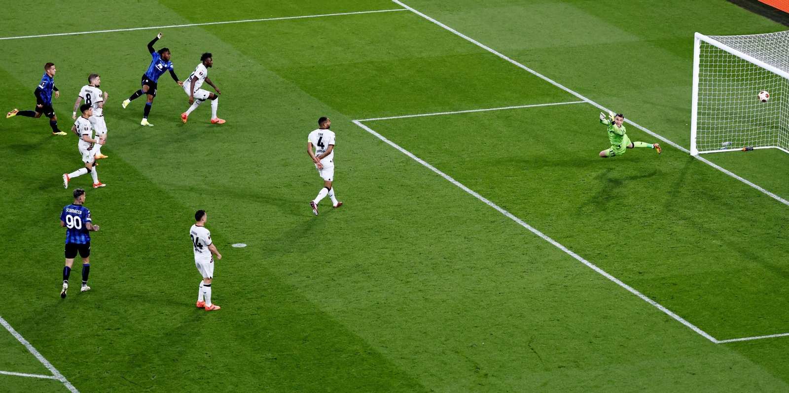 Las mejores fotos del título de la Atalanta en la Liga Europa