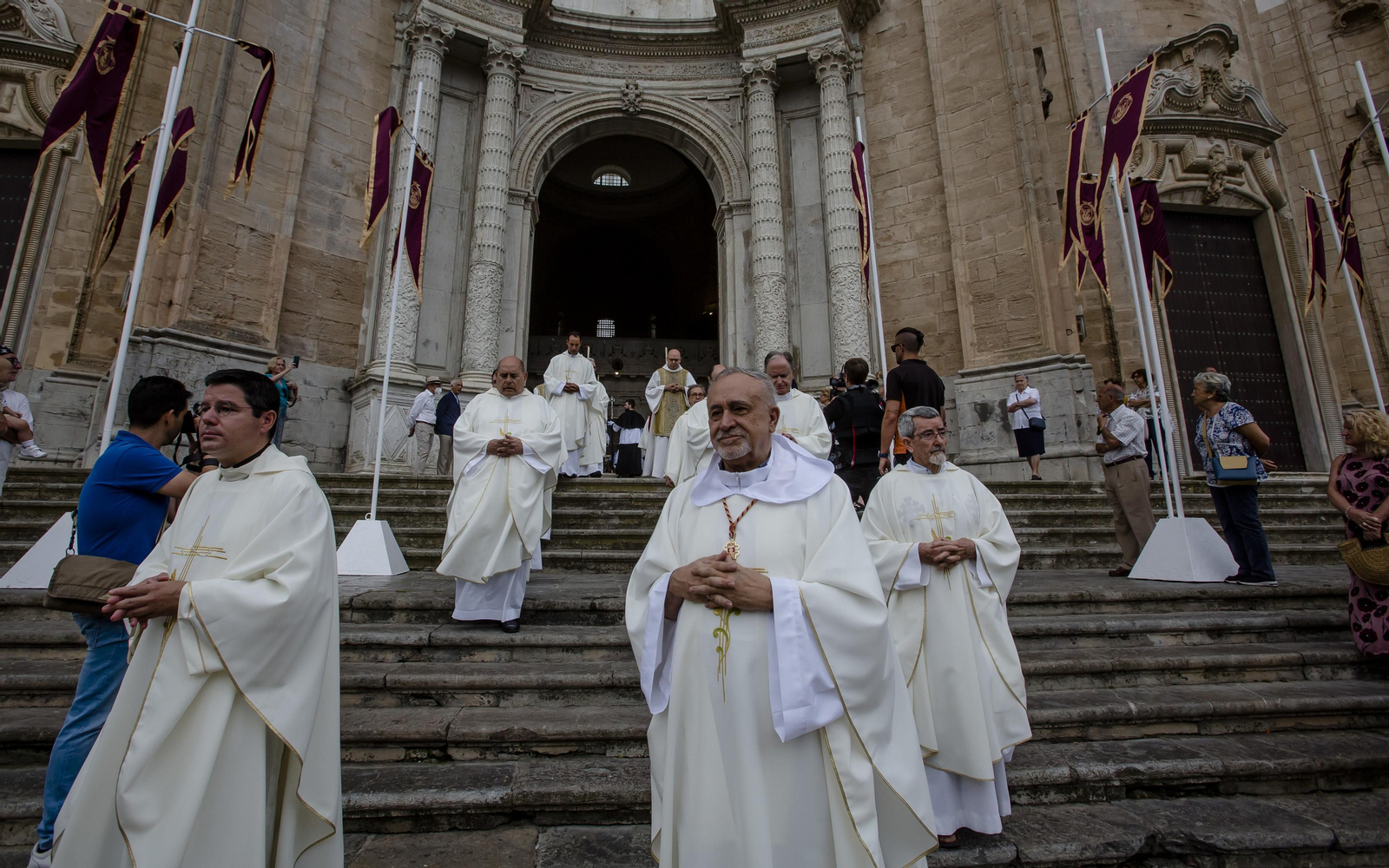 Las imágenes de la procesión del Corpus
