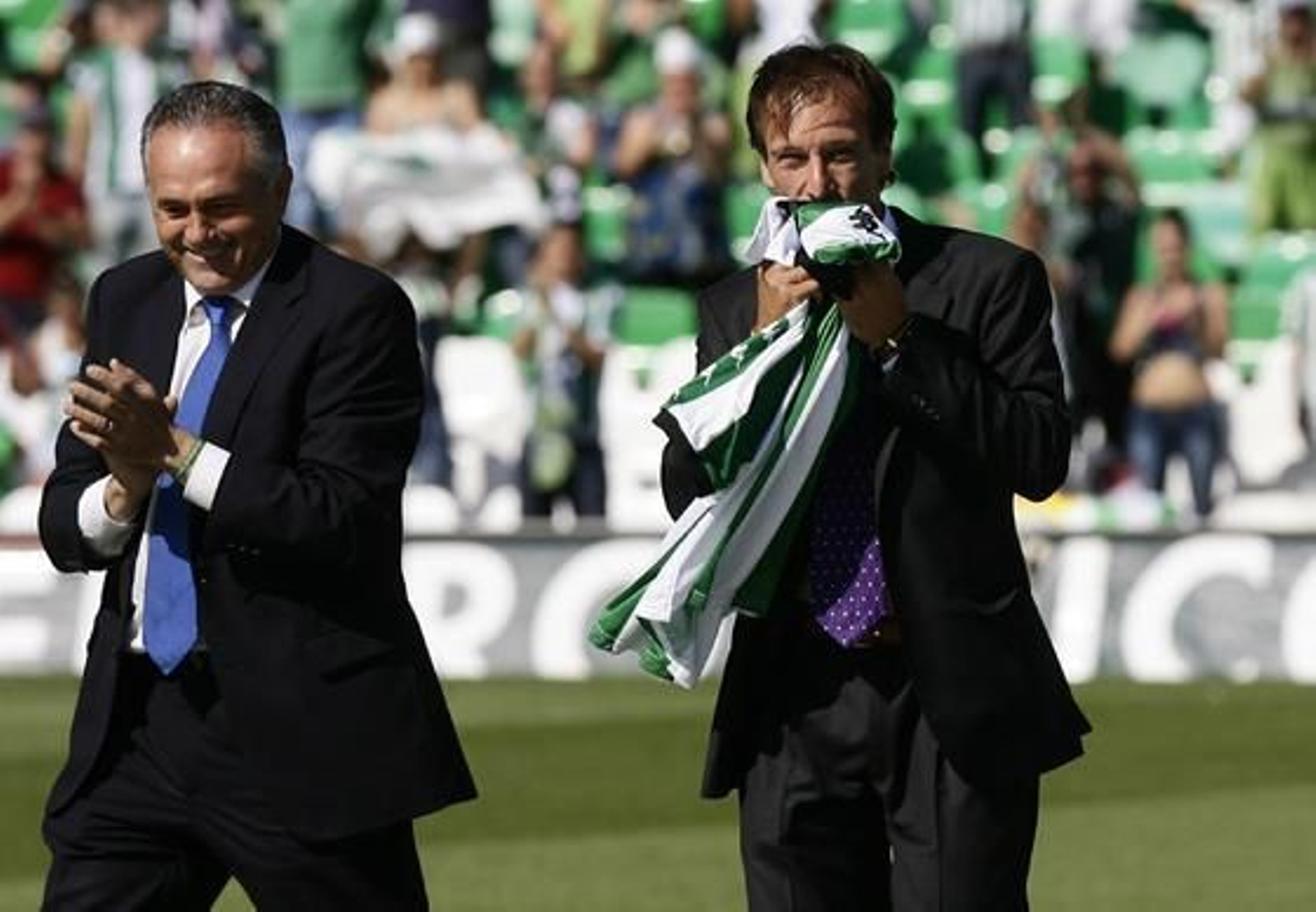 El Betis gana el último partido de la Liga al Villarreal B (2-1). / Antonio Pizarro