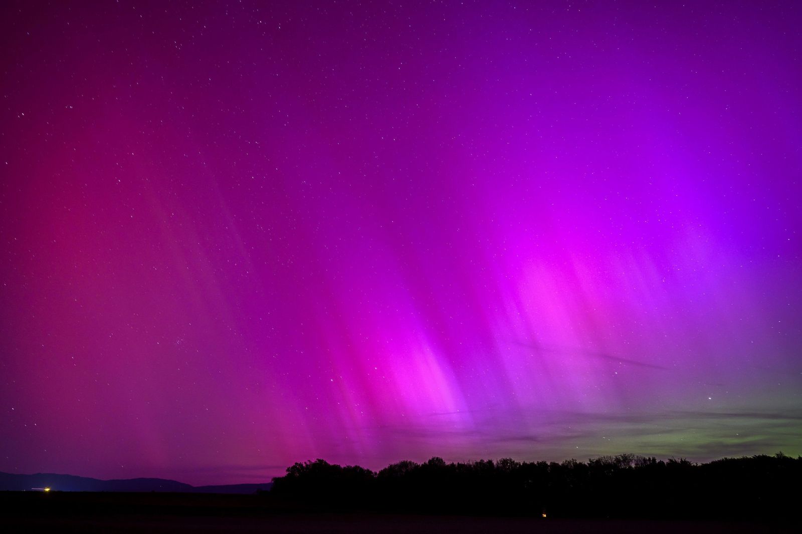La aurora boreal vista desde España y Europa