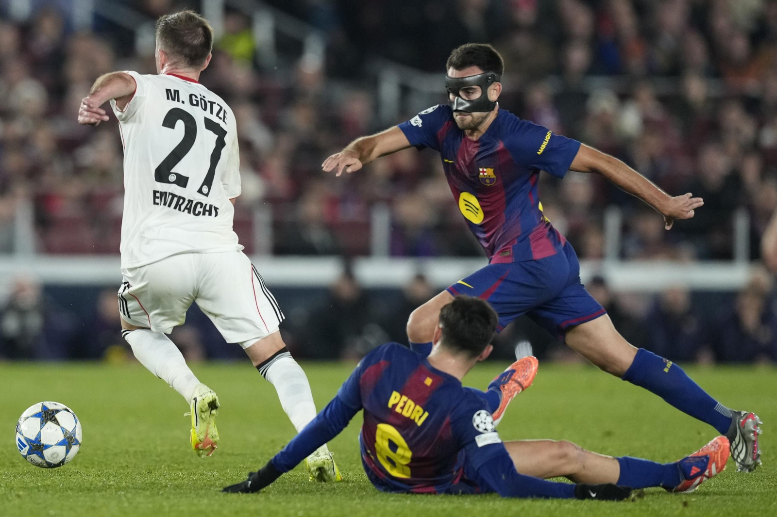 Las fotos del Barcelona-Eintracht Frankfurt