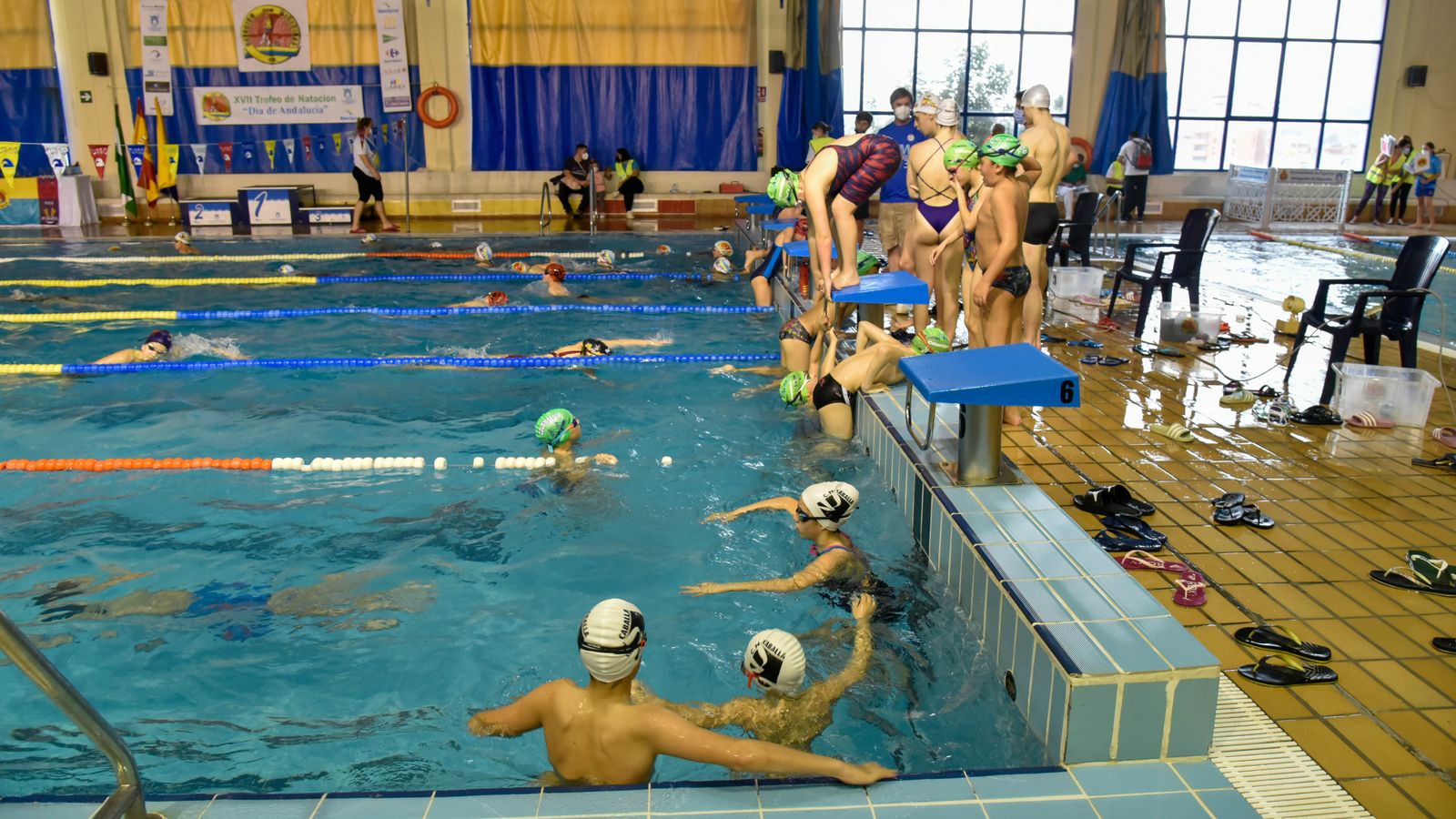 Las fotos del XVII trofeo de natación Día de Andalucía
