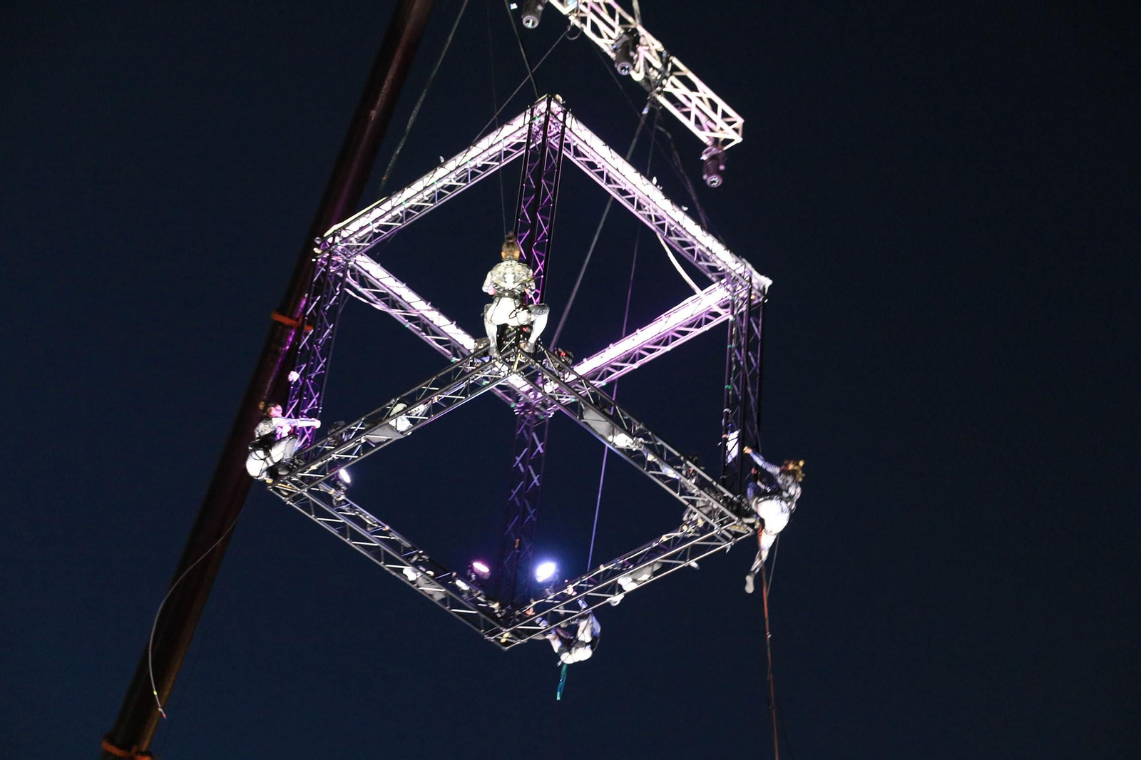 Imágenes de la Noche en Blanco, en Almería