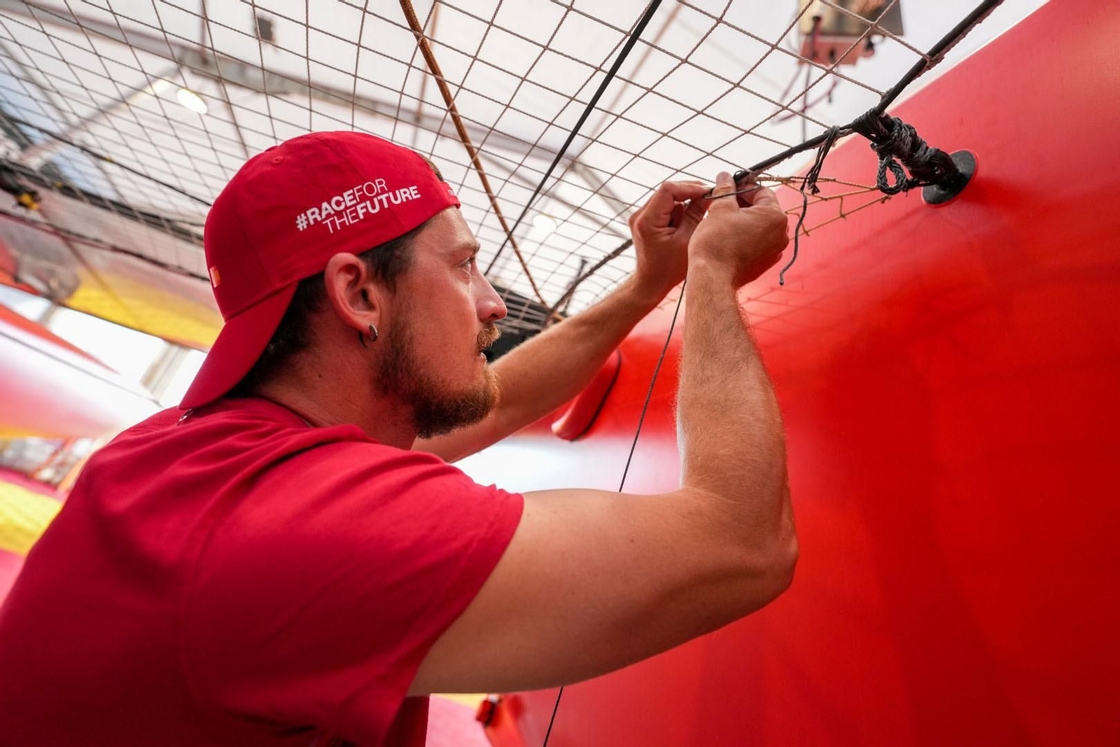 El día a día de la Sail GP en el muelle de Cádiz