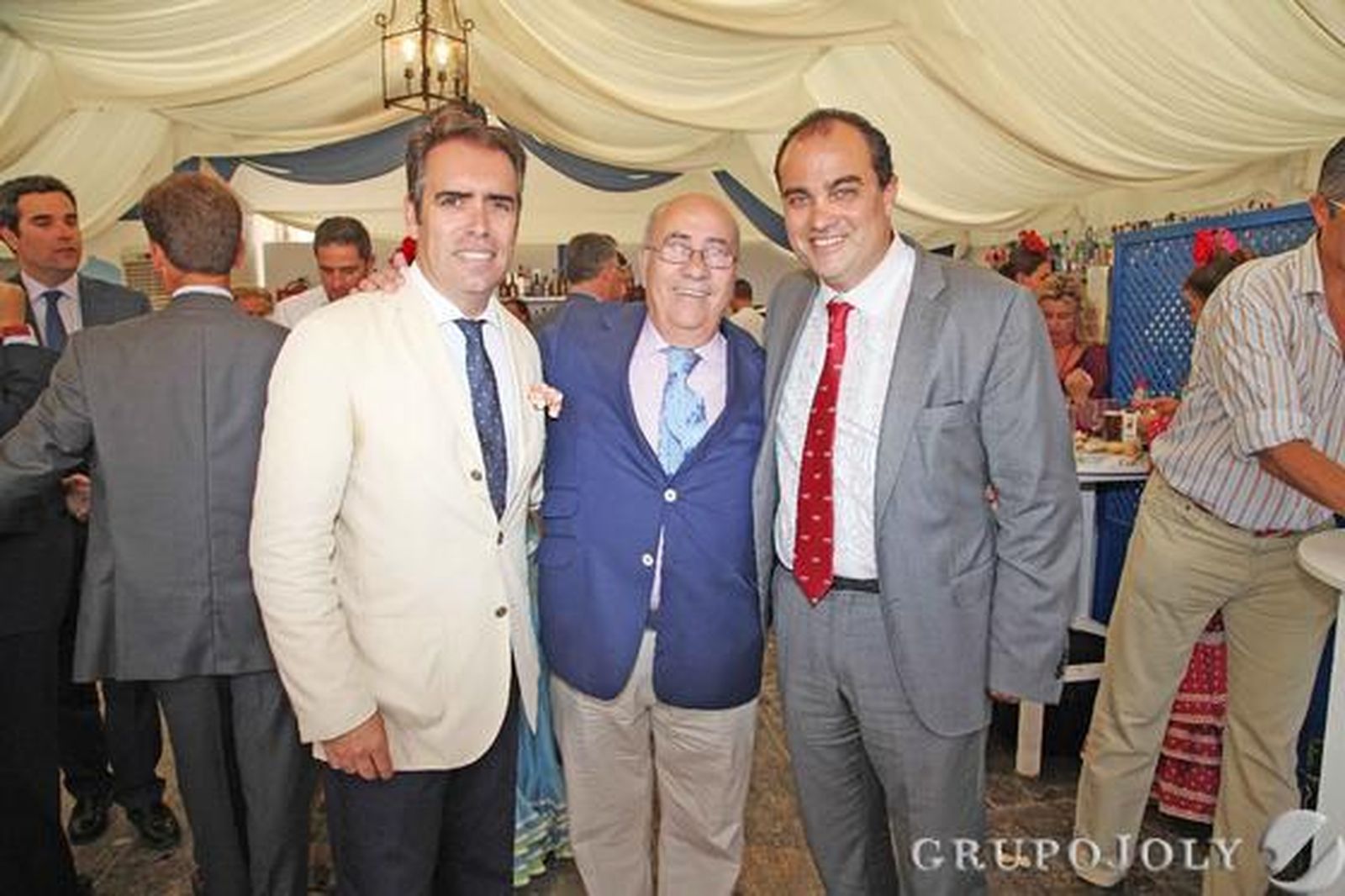 Faustino Rodríguez, con David Fernández y Rafael Navas.

Foto: Pascual · Vanesa Lobo