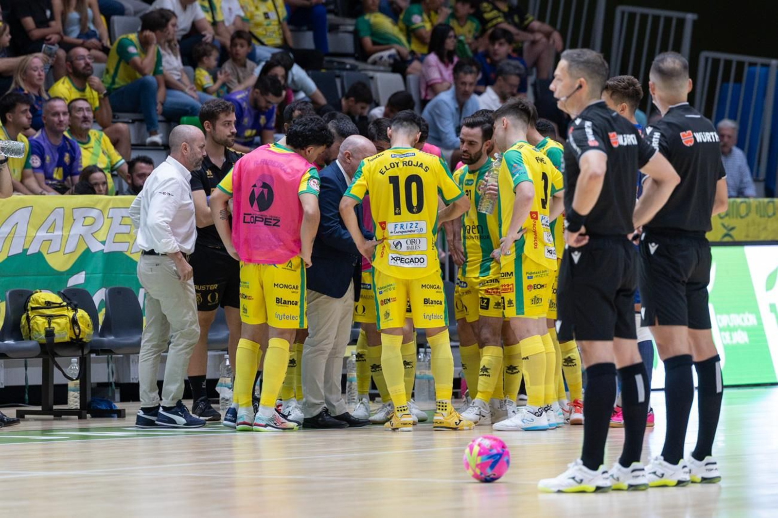 Las mejores imágenes de la amplia victoria del Jaén Paraíso Interior FS sobre O Parrulo Ferrol