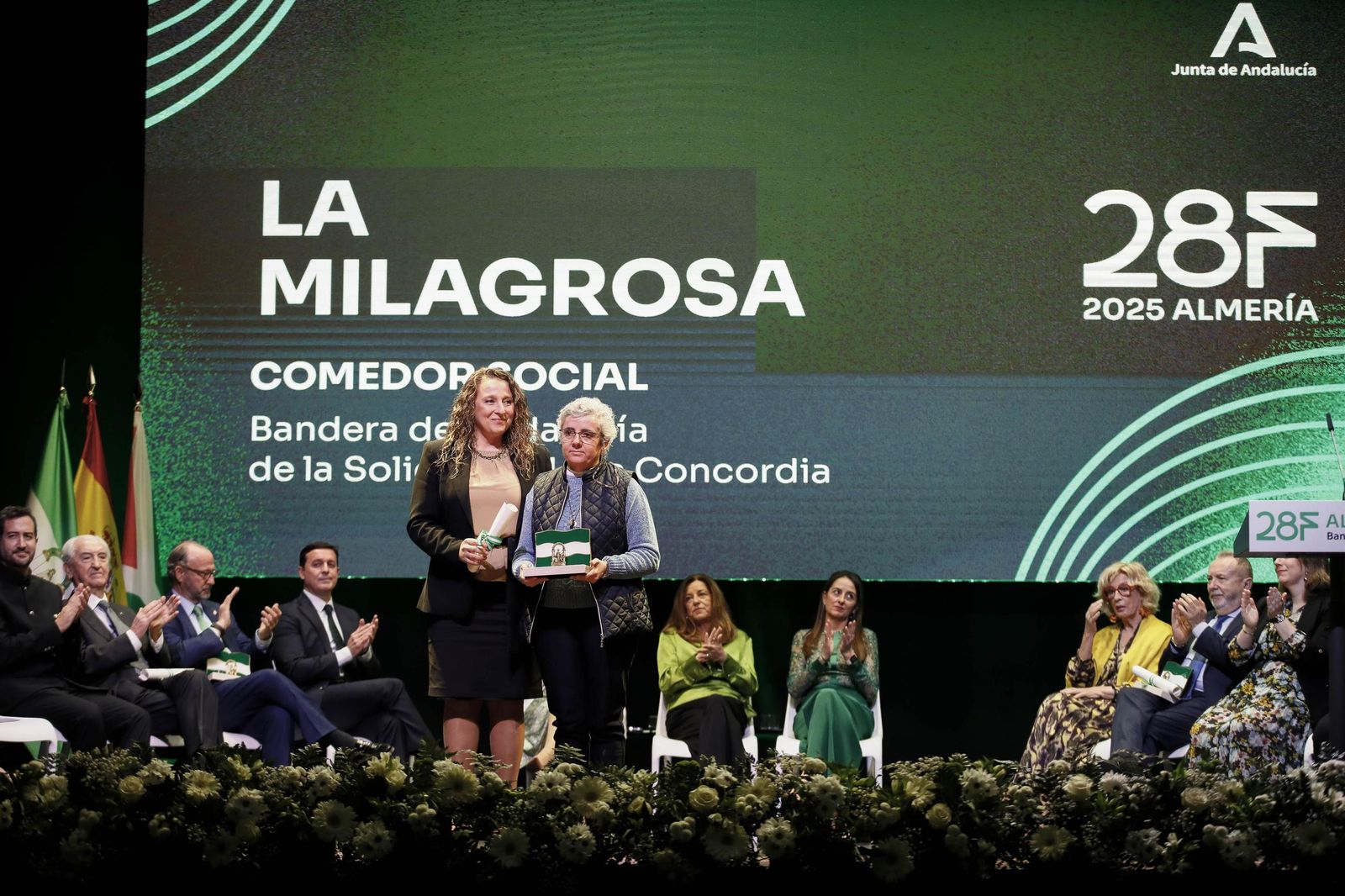 Imágenes de los Galardones "Bandera de Andalucía" en Benahadux
