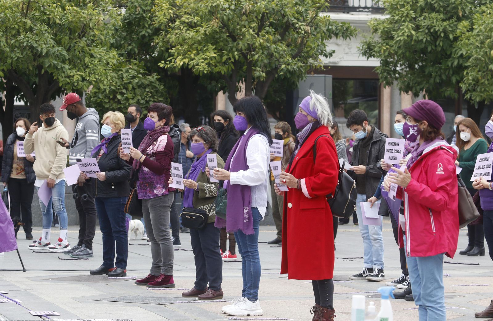 La Plataforma Cordobesa contra la Violencia reivindica el Día de la Mujer Trabajadora