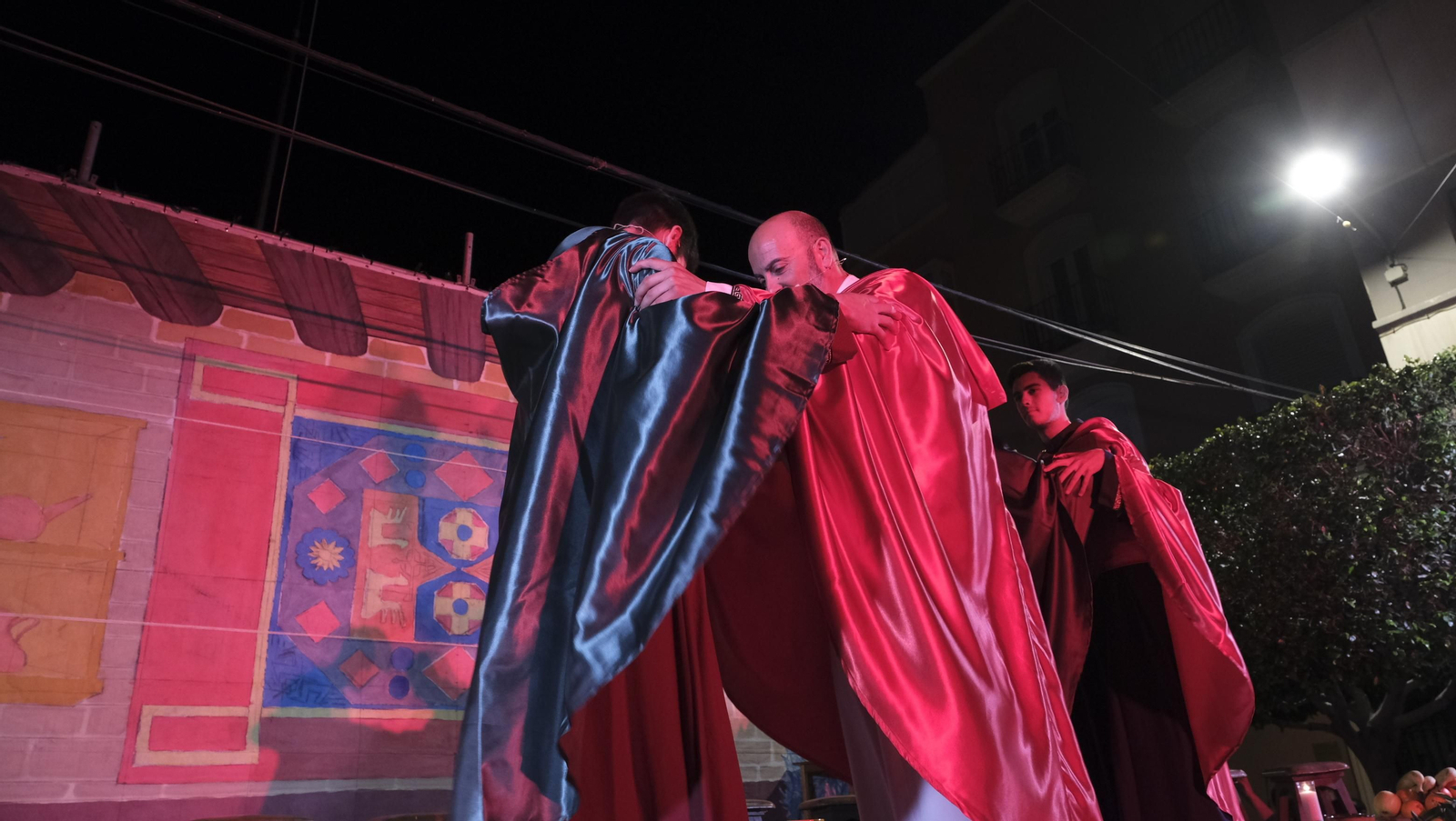 Imágenes de la Pasión Viviente en la Semana Santa de Gádor 2023