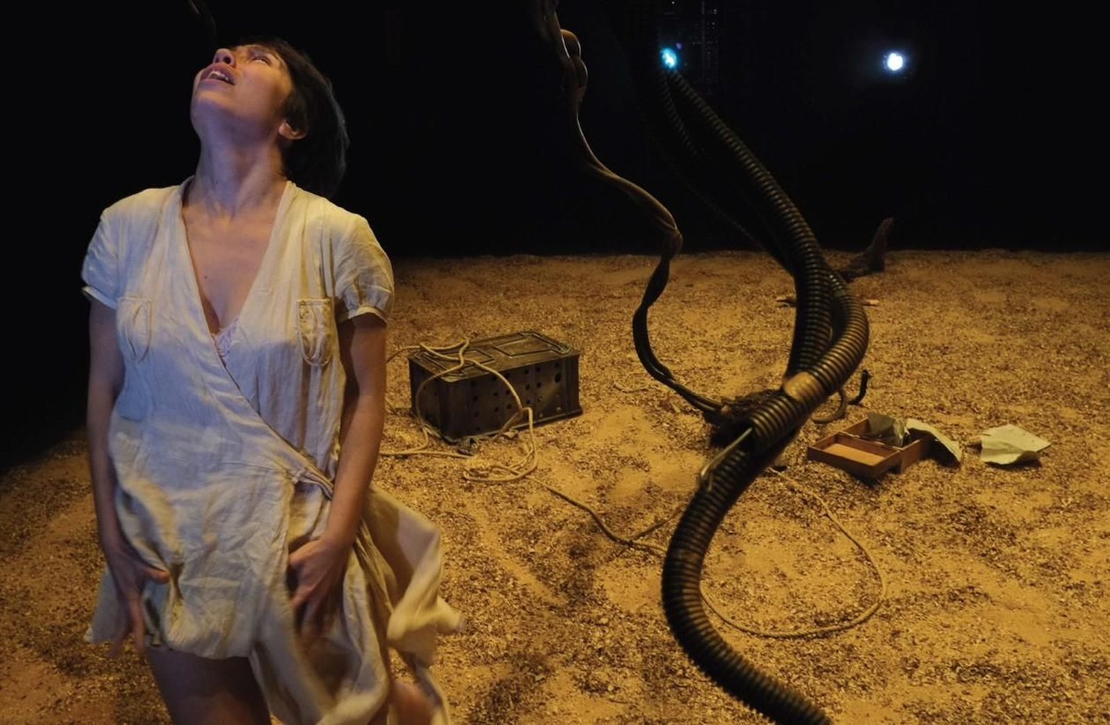 Una escena de la obra 'Seguramente vendrán mañana', que abrirá la segunda edición de "Uno de los nuestros"