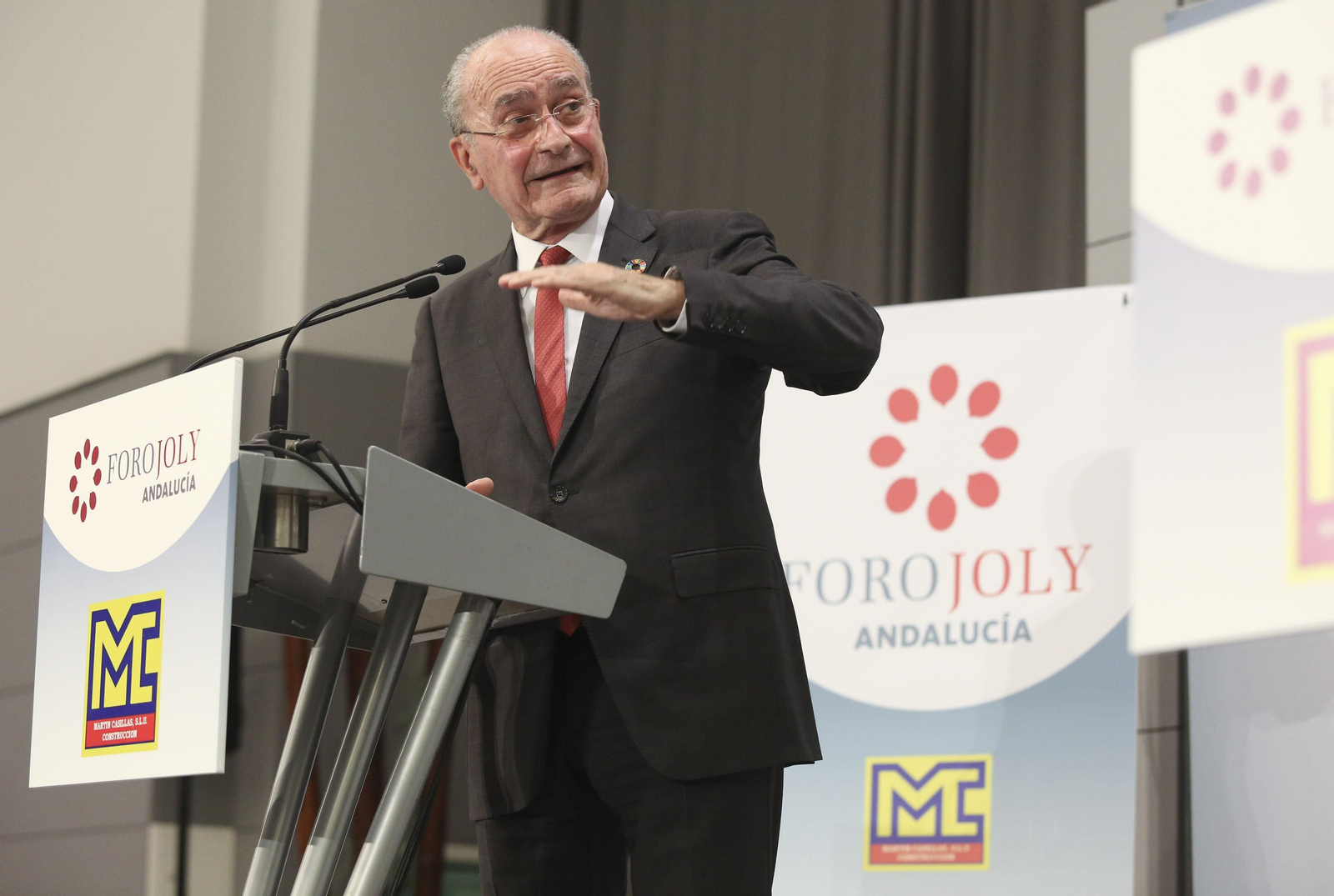 Fotos del Desayuno informativo Grupo Joly con el alcalde de Málaga