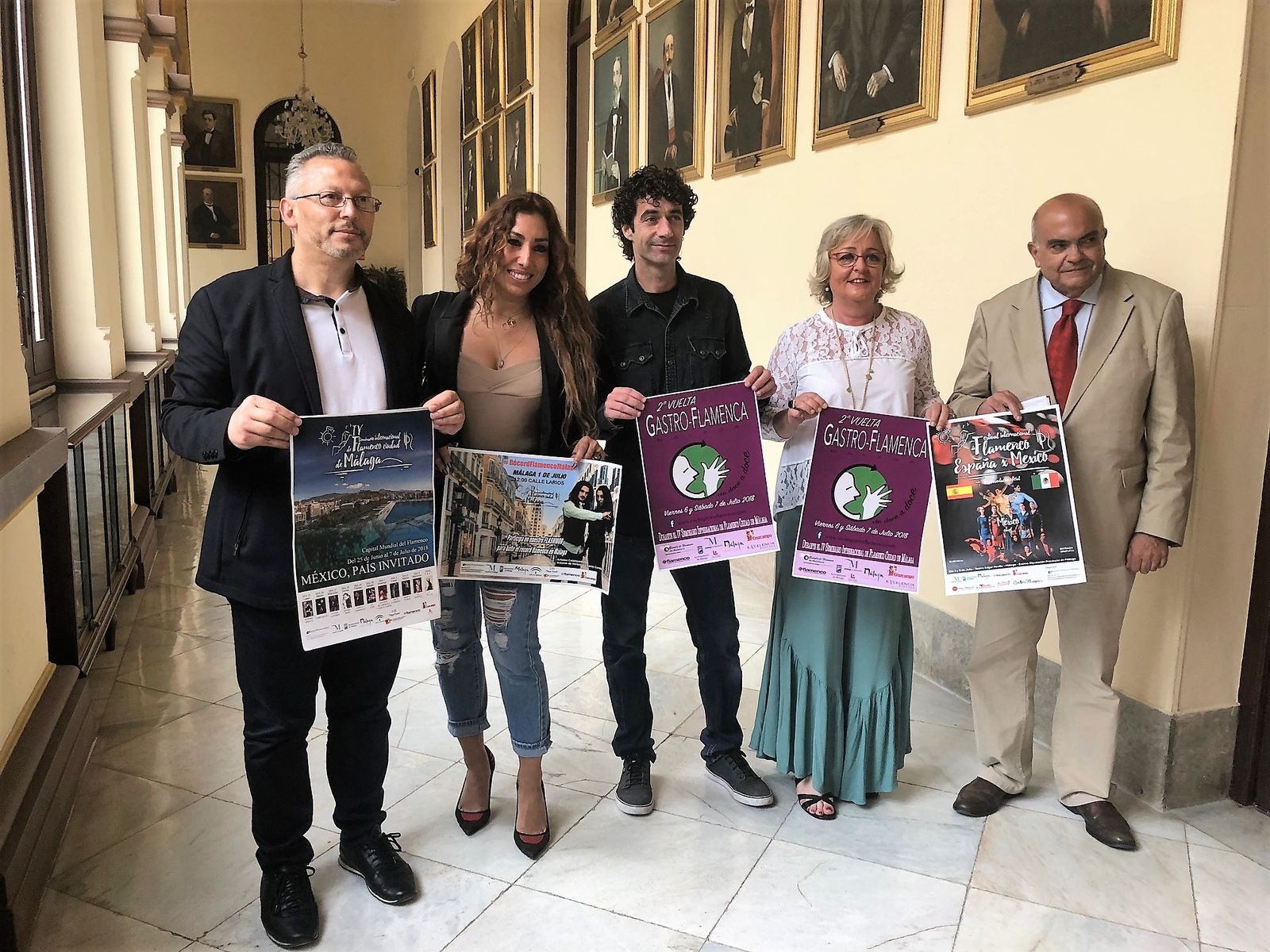Presentación, ayer, del Seminario Internacional de Flamenco.