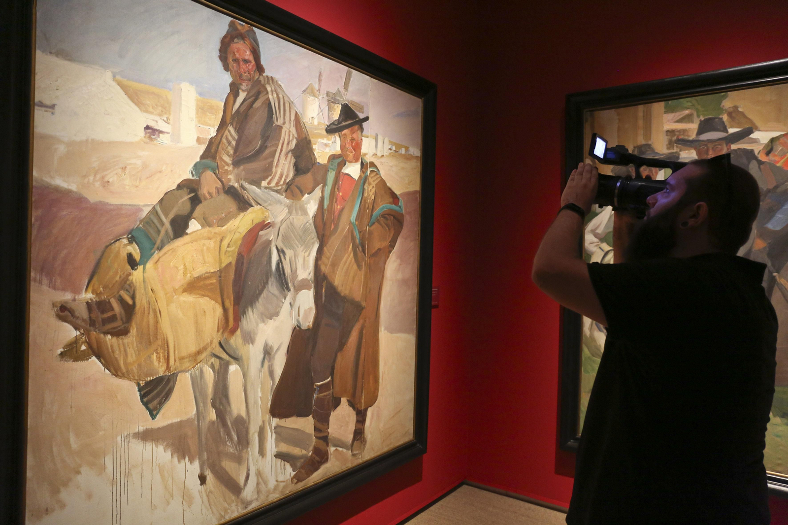 La exposición 'Sorolla tierra adentro' en el nuevo espacio de la Fundación Unicaja