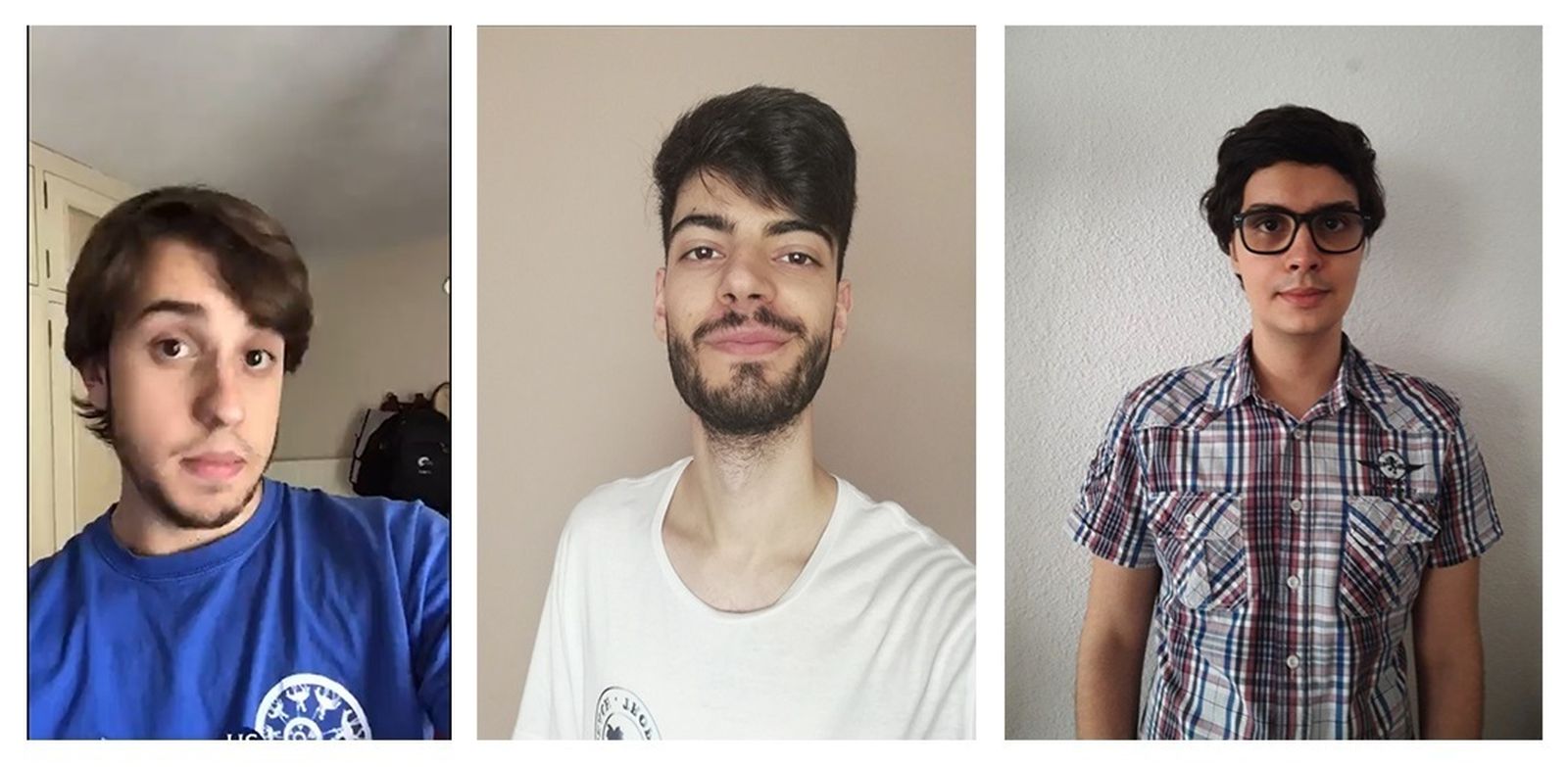 Antonio Navas Orozco, Alberto Cerezo Cid y Gustavo Collado Romero