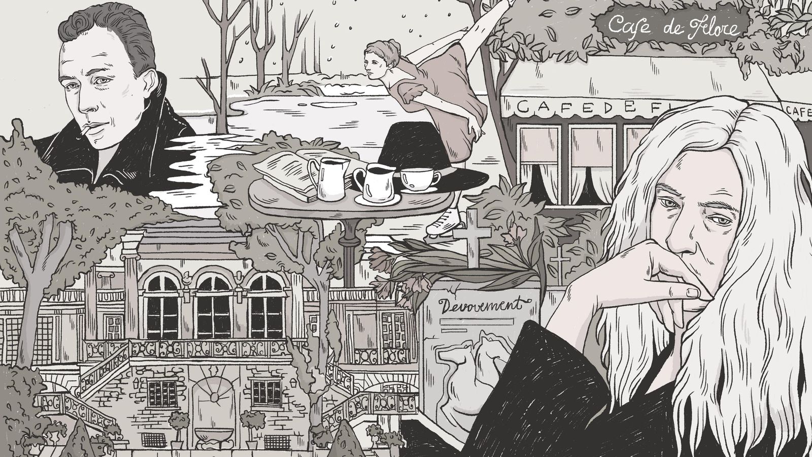 Otra ilustración del libro 'Patti Smith. She has the power'.