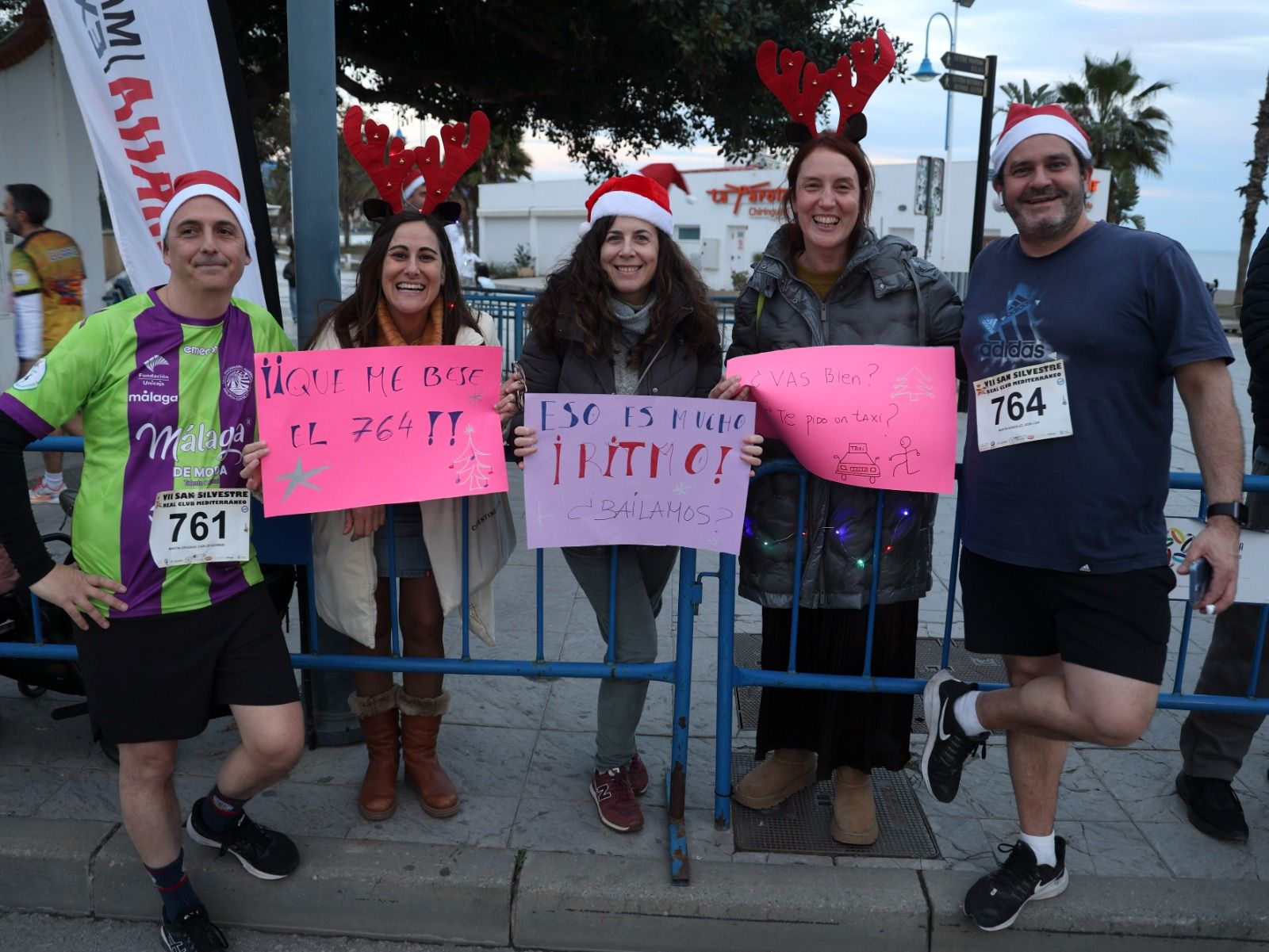 Las fotos de la San Silvestre del Real Club Mediterráneo en Málaga