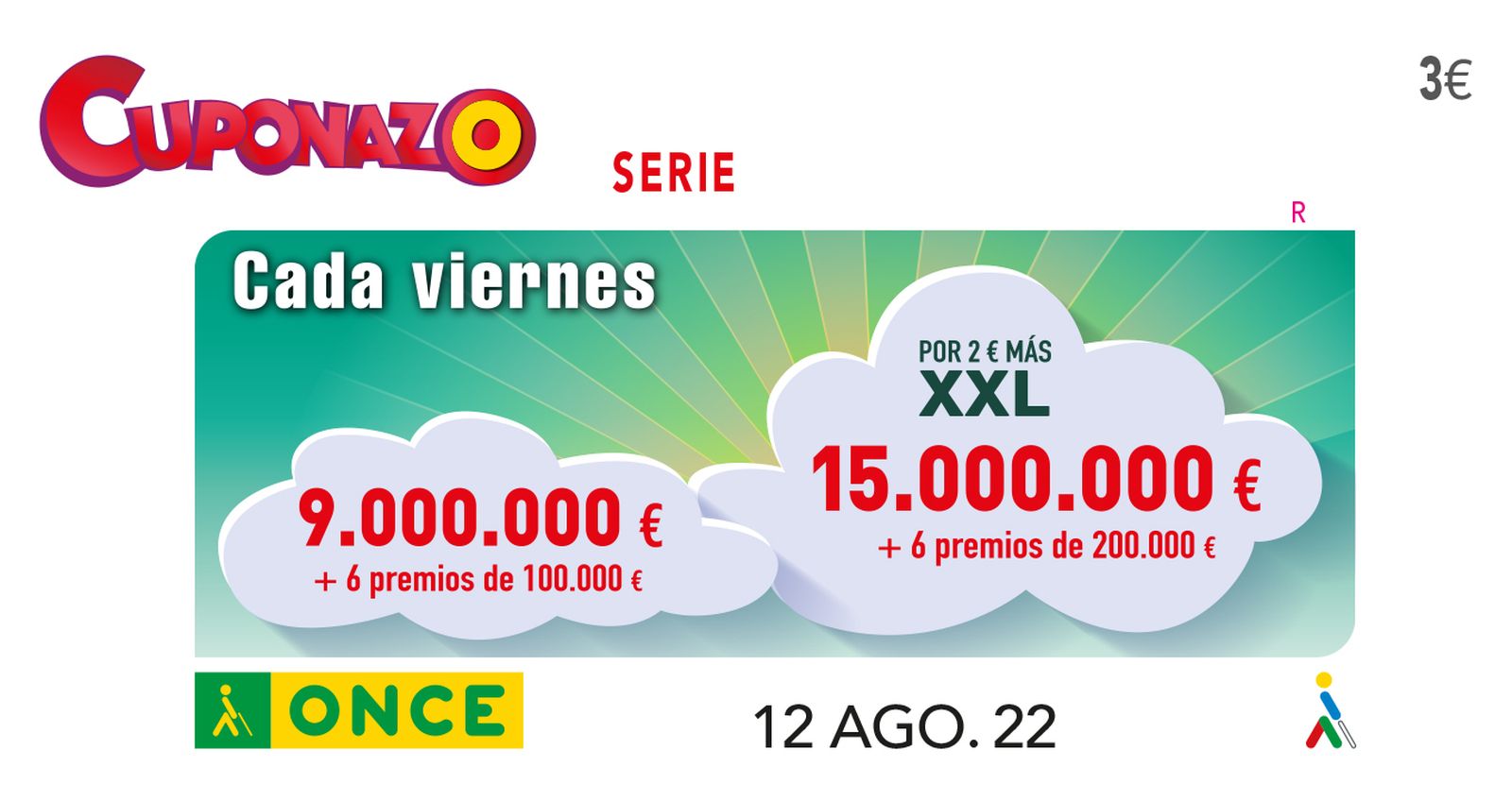 Cuponazo de la ONCE.