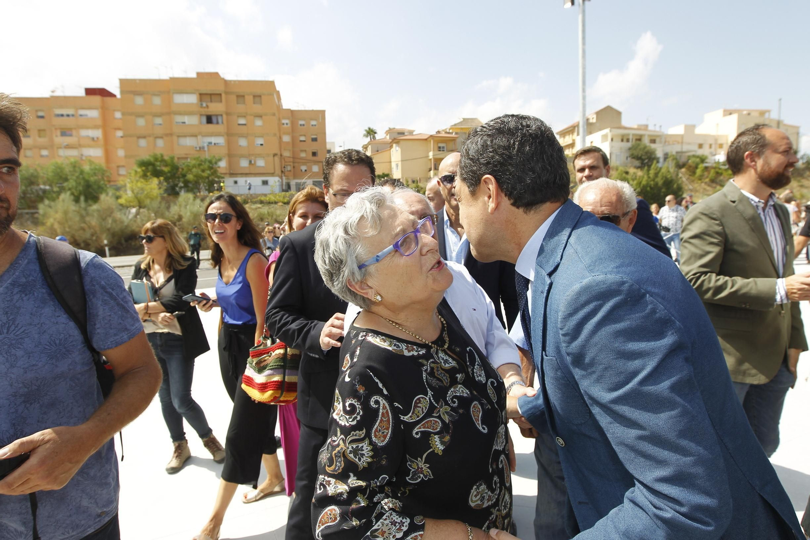 Inauguración escultura 'La Mujer del Almanzora'. Olula del Río