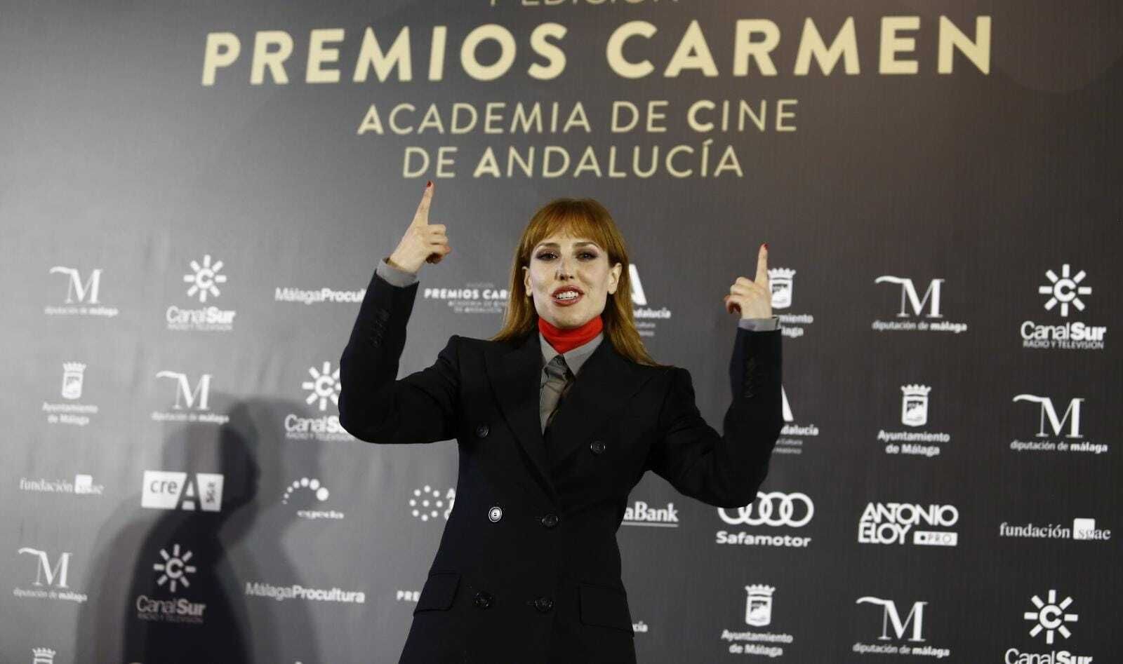 Las fotos de la alfombra roja de los Premios Carmen del cine andaluz, en Málaga