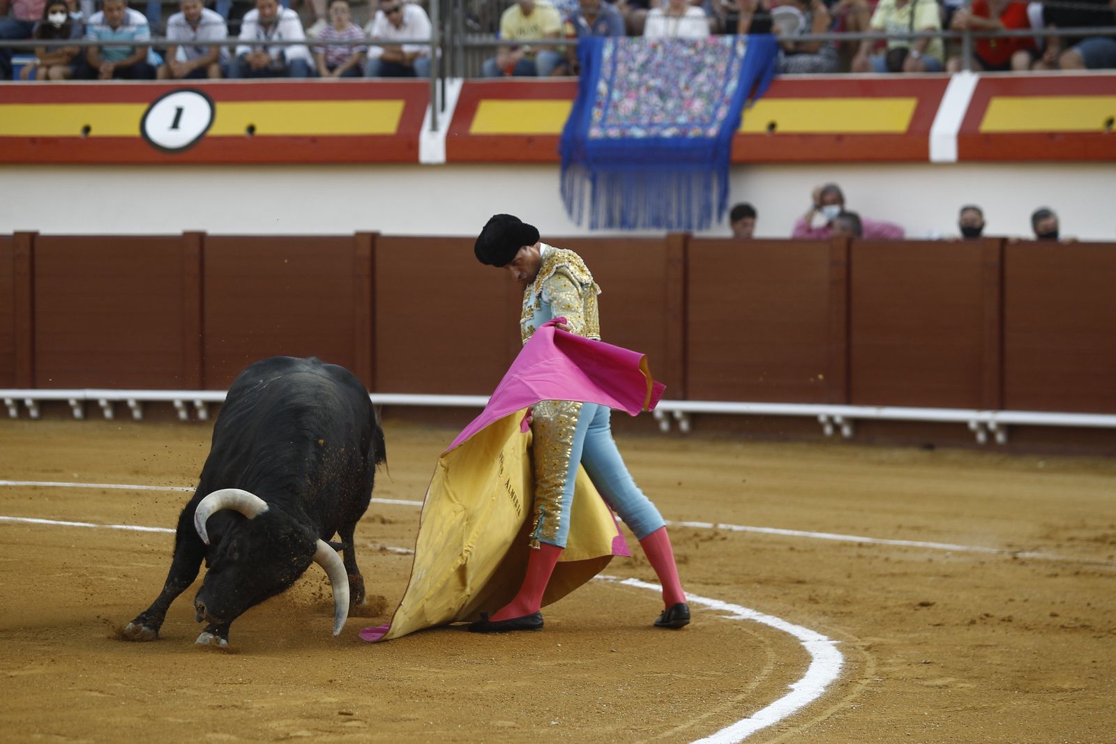 Corrida de toros del diestro Jesús de Almería en Vera.