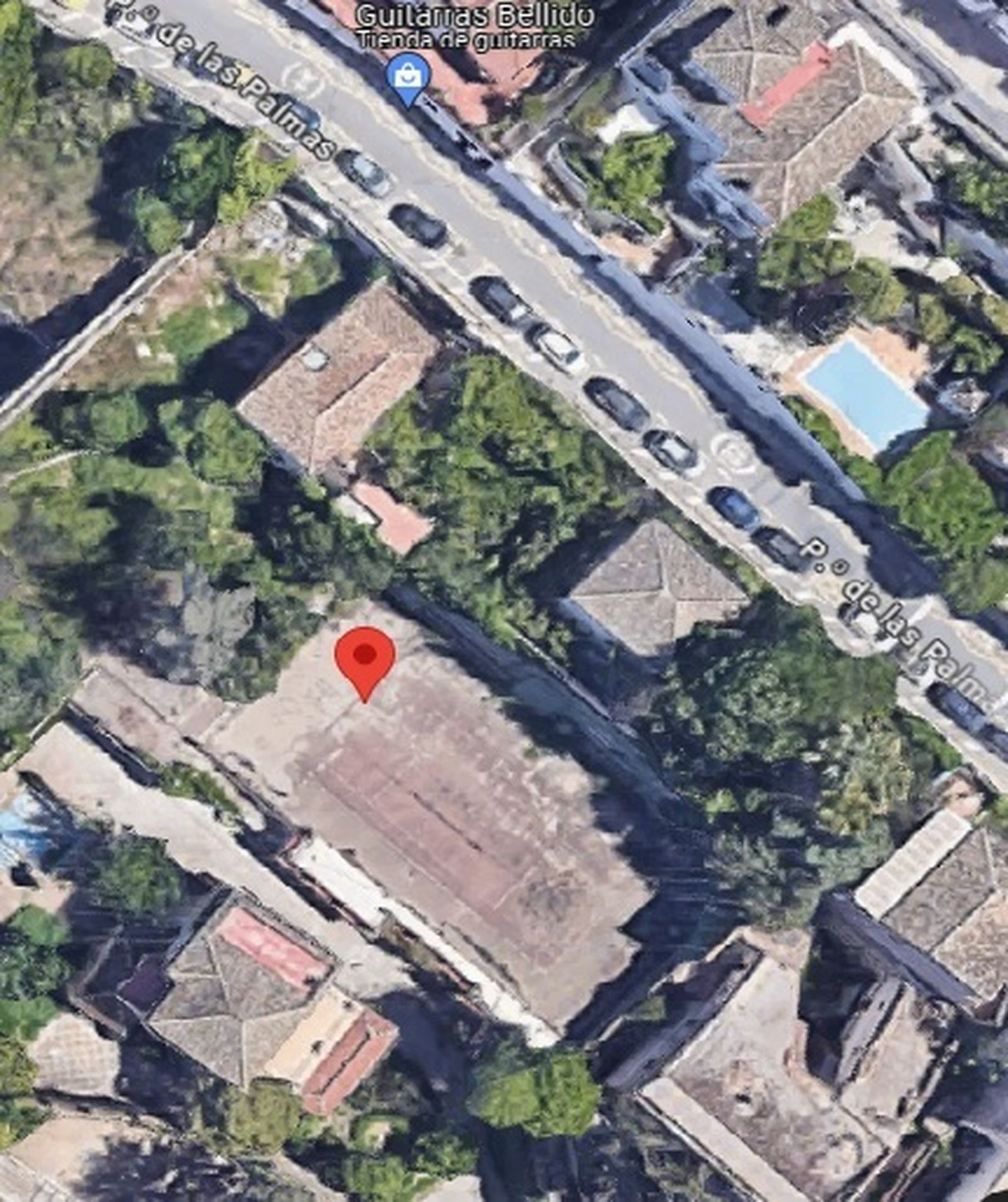 Zona donde se proyecta el hhotel.