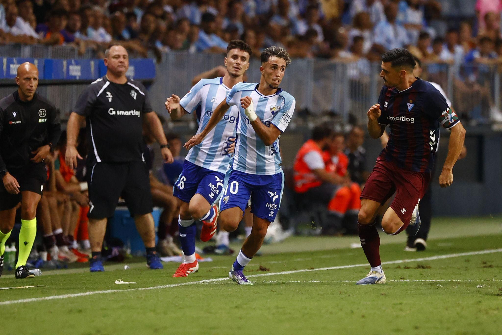 El Málaga CF - SD Eibar, en fotos