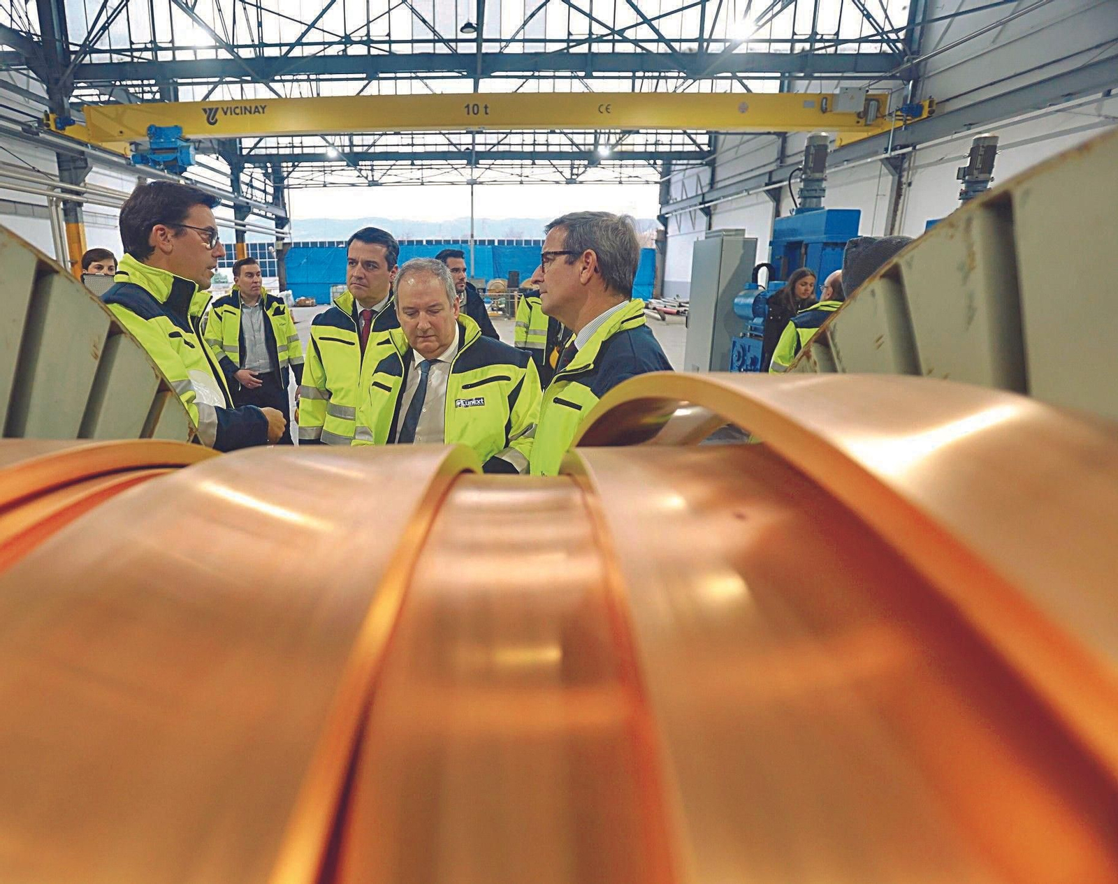 Visita a las instalaciones de Cunext Copper.