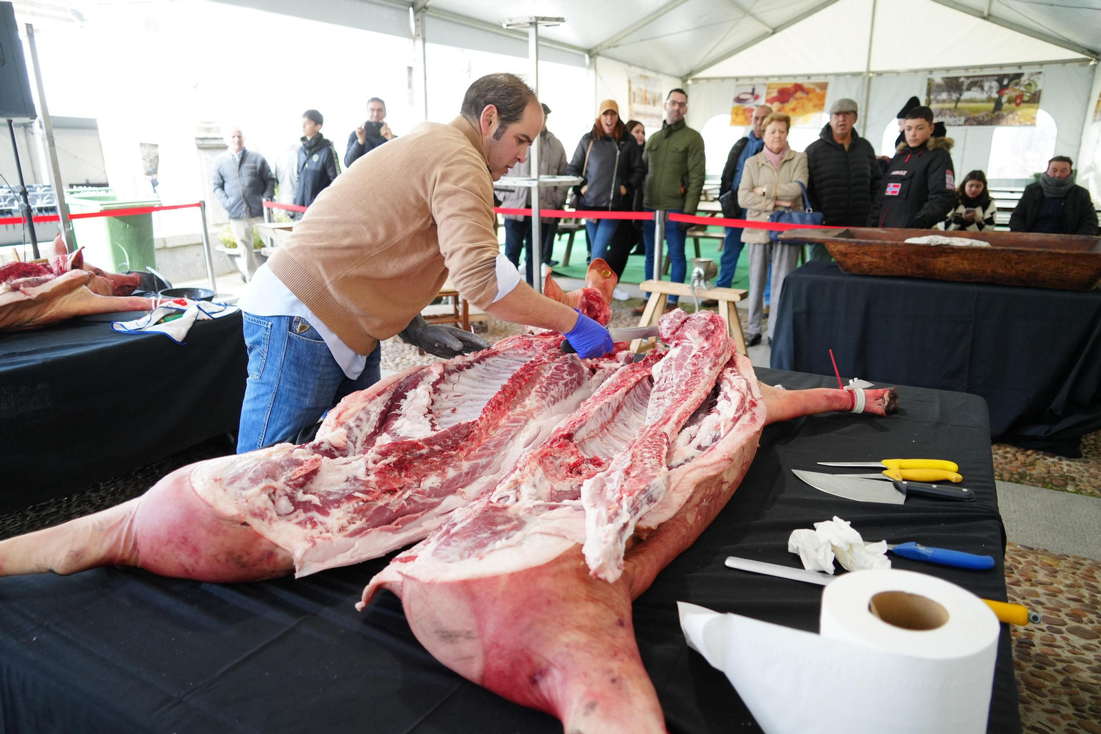 La Fiesta de la Matanza y la Artesanía Popular de Villanueva de Córdoba, en fotografías
