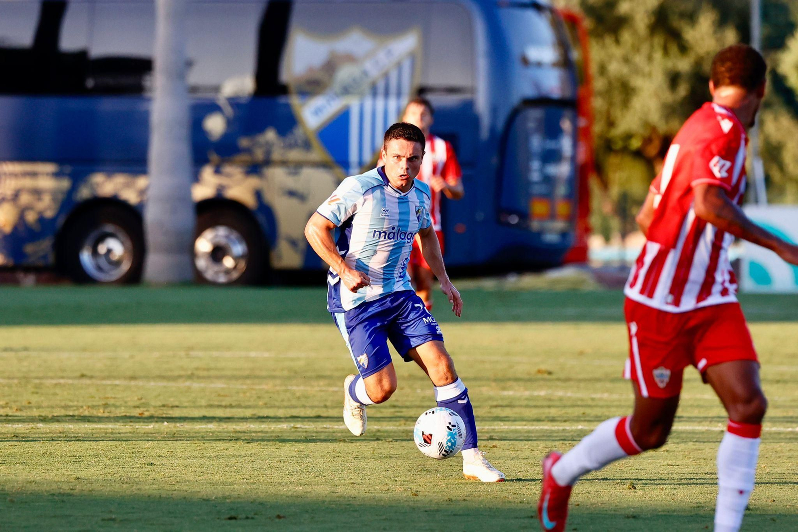 Almería-Málaga CF, en fotos