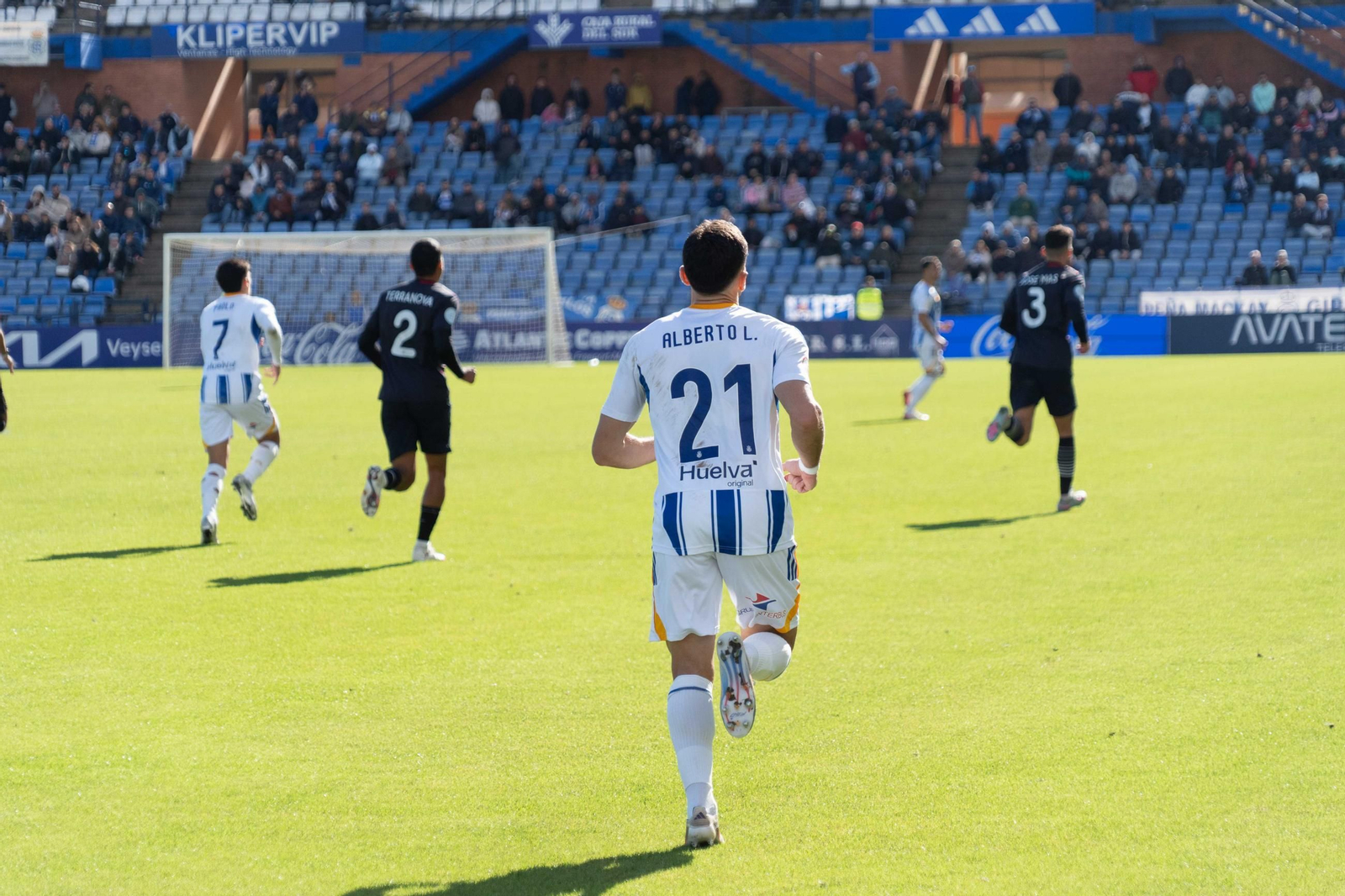 Las mejores imágenes del partido Recreativo de Huelva-Águilas