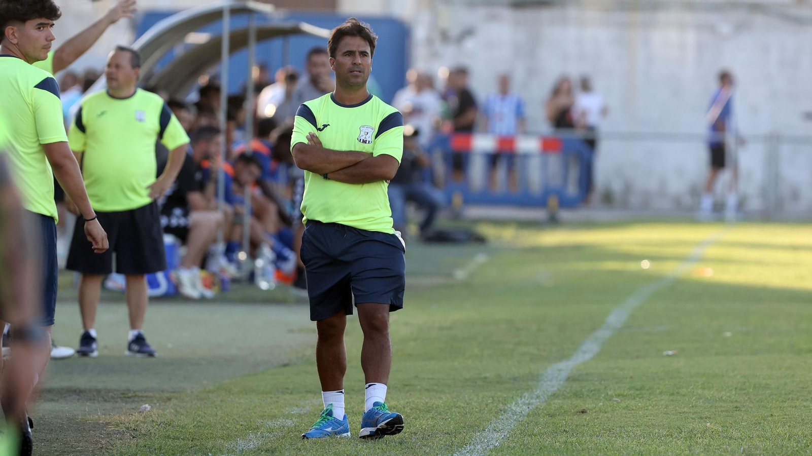 Imágenes del Trofeo de la Copa y la Venencia entre el Jerez Industrial y el Xerez DFC