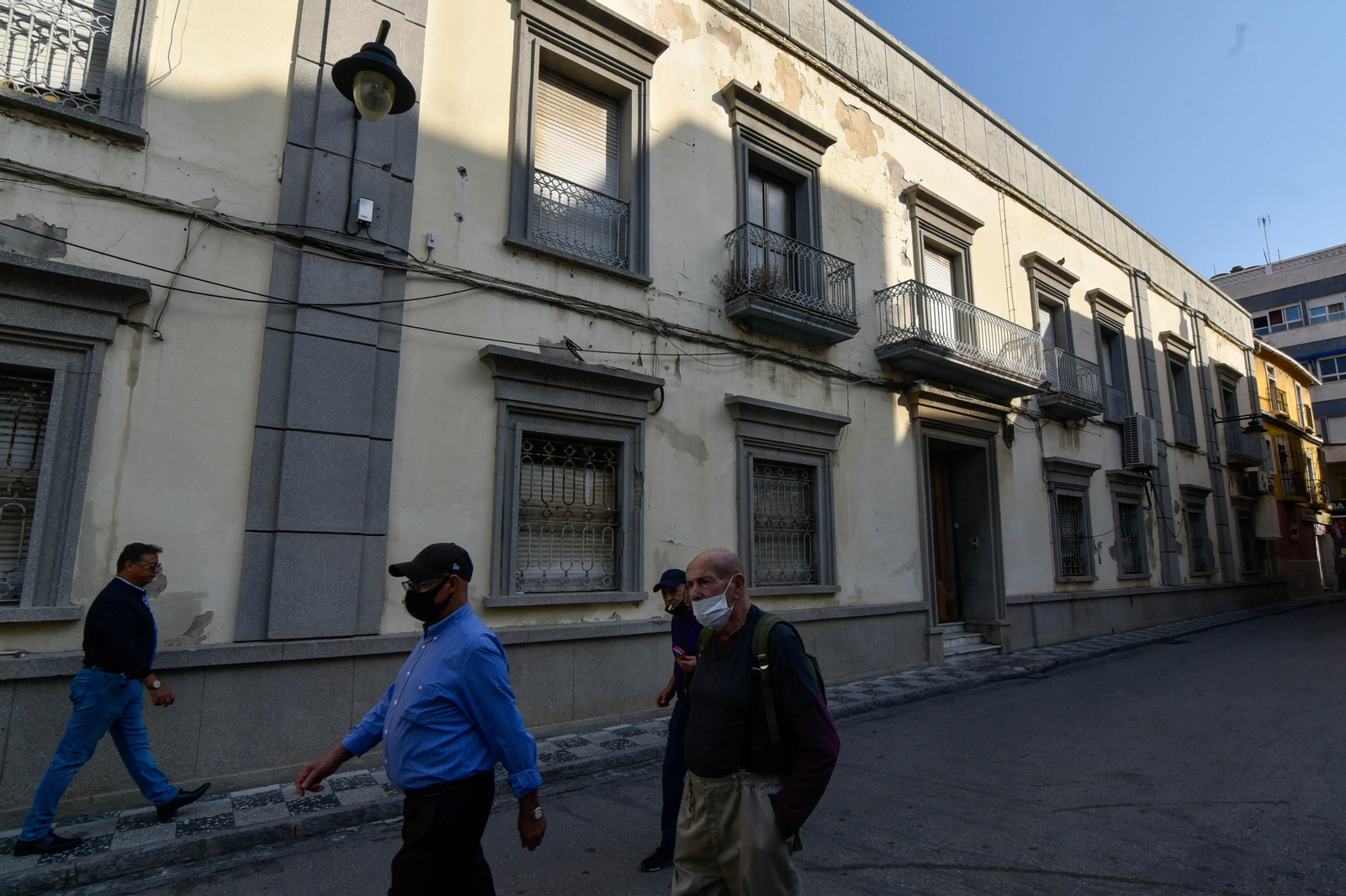 El edificio del Gobierno Militar de Algeciras.