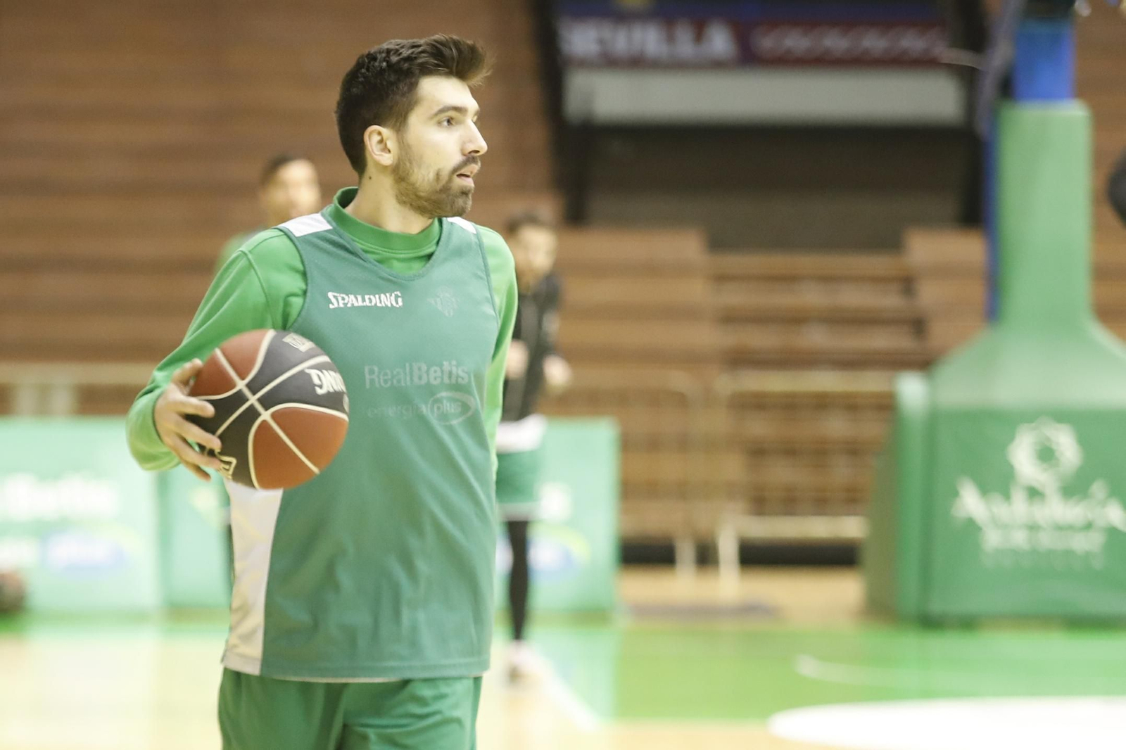 Josep Franch, durante un entrenamiento en San Pablo.