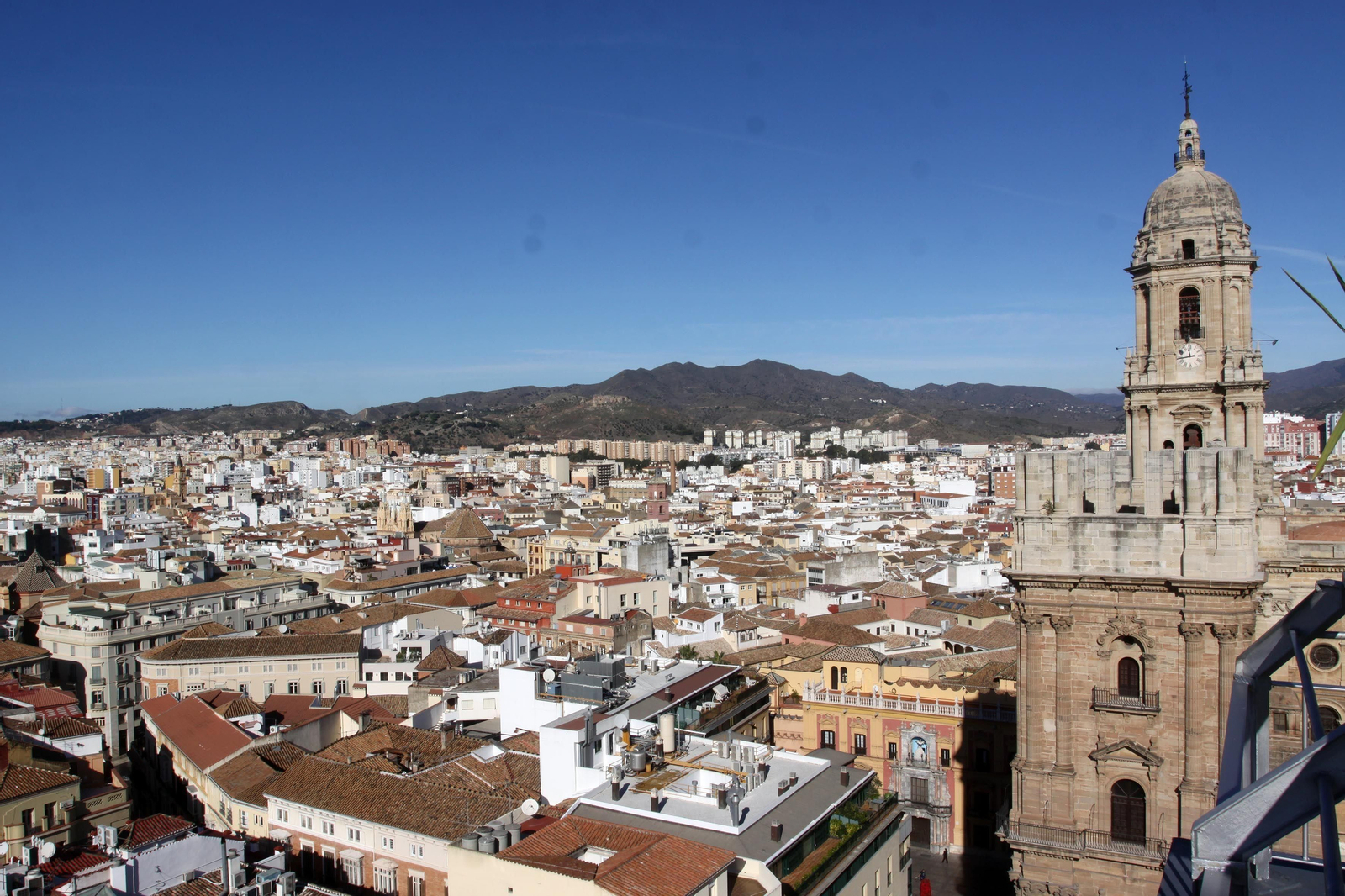 Imagen de archivo del centro de Málaga