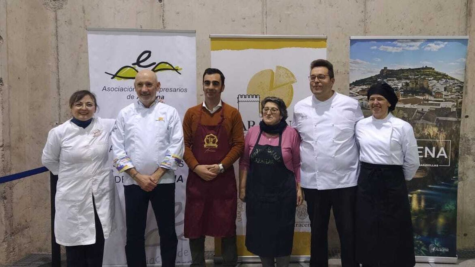 Los protagonistas del show cooking
