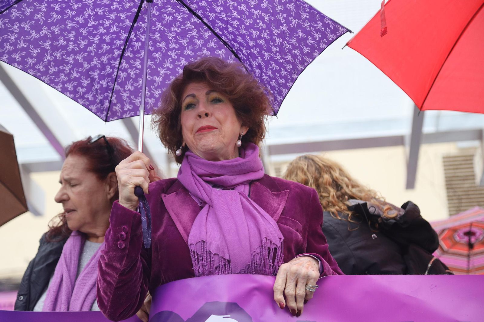 Así ha sido la concentración contra la violencia machista en Málaga