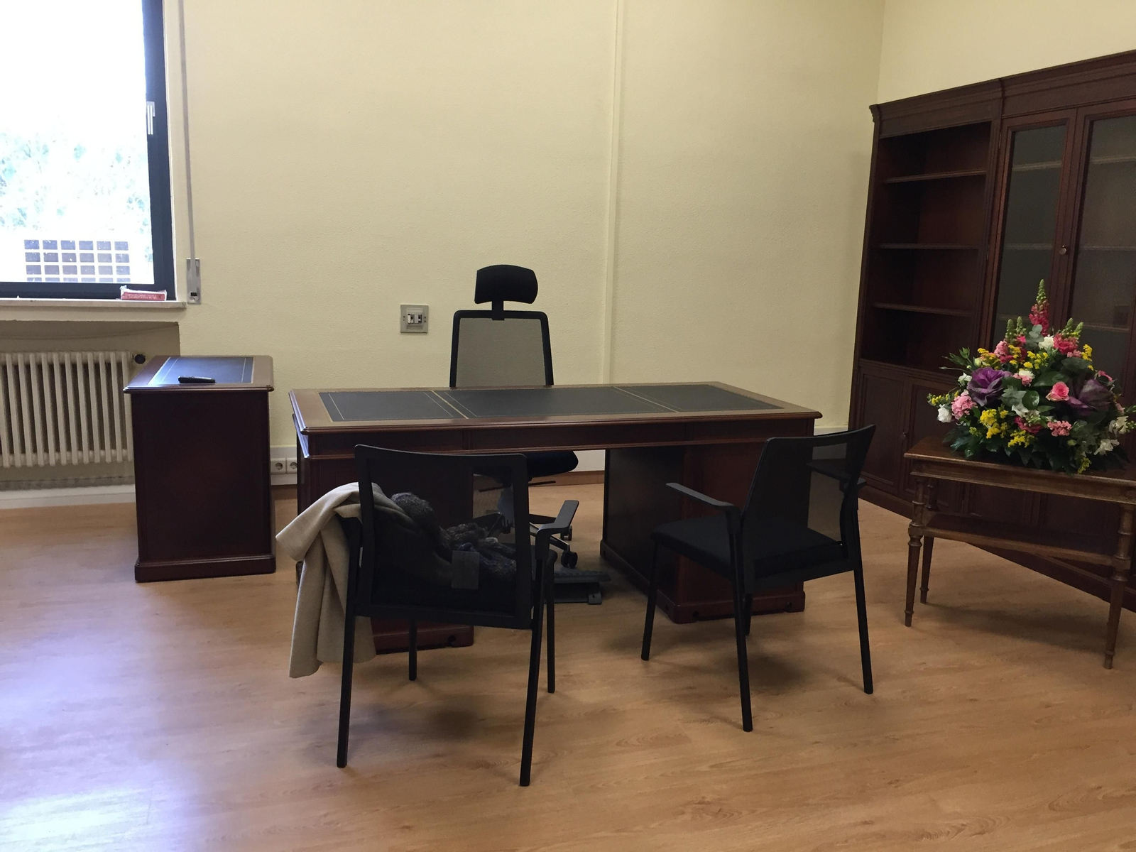 El nuevo despacho de María José Segarra en la Fiscalía de Sevilla