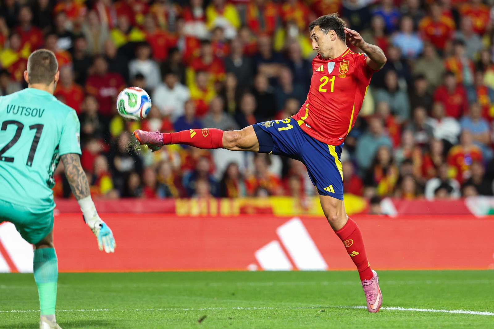 Las mejores fotos del España-Bulgaria