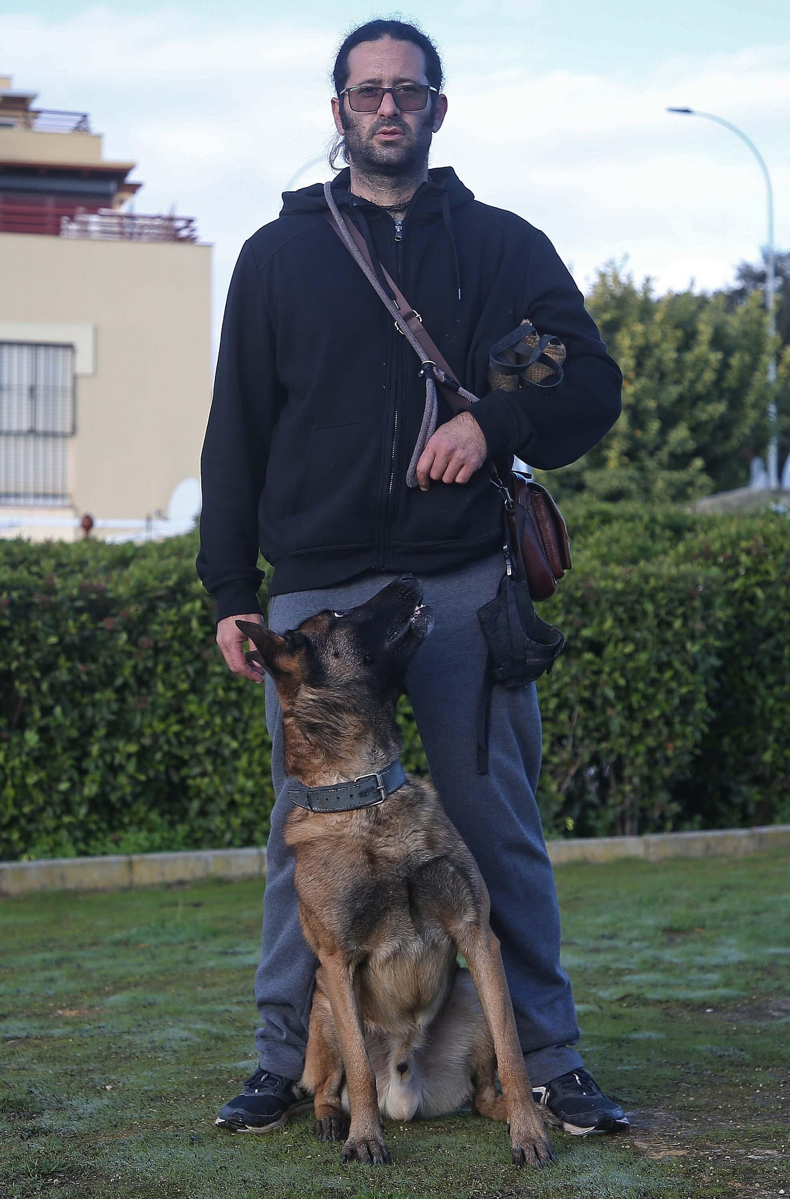 Fotos del encantador de perros de Algeciras