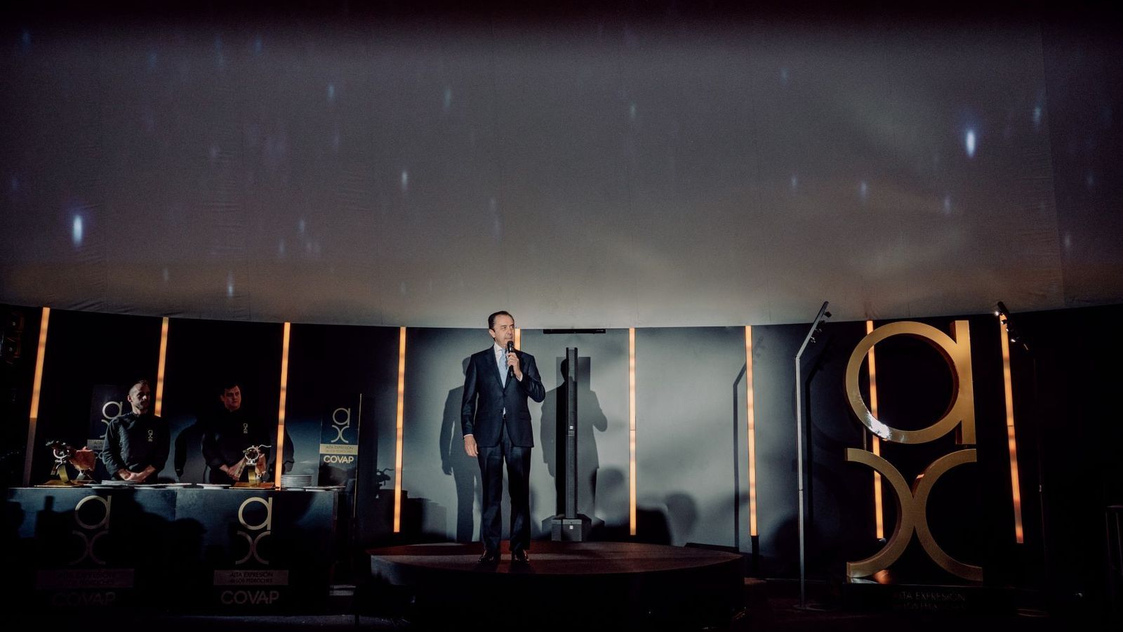 Ricardo Delgado Vizcaíno, presidente de Covap, en la presentación en Madrid.