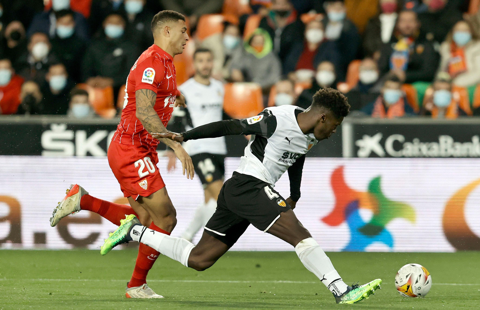 Las imágenes del Valencia-Sevilla de Liga