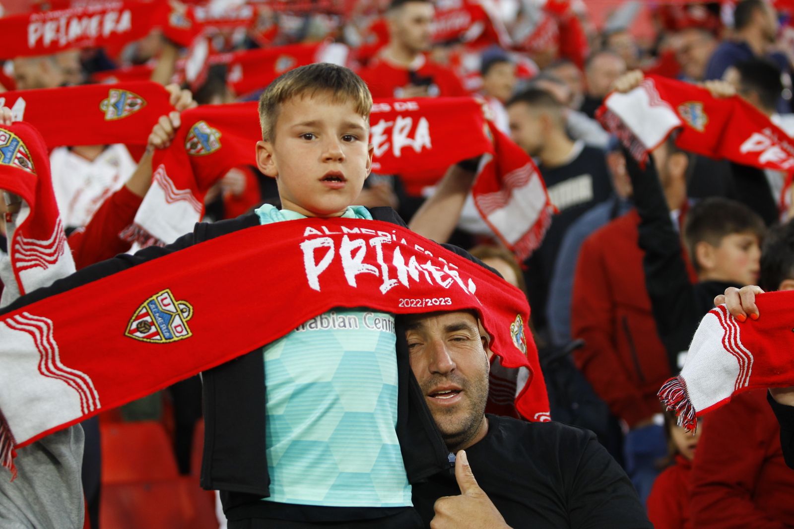 Fotogalería del partido de la Liga Santander, U.D. Almería-Valencia