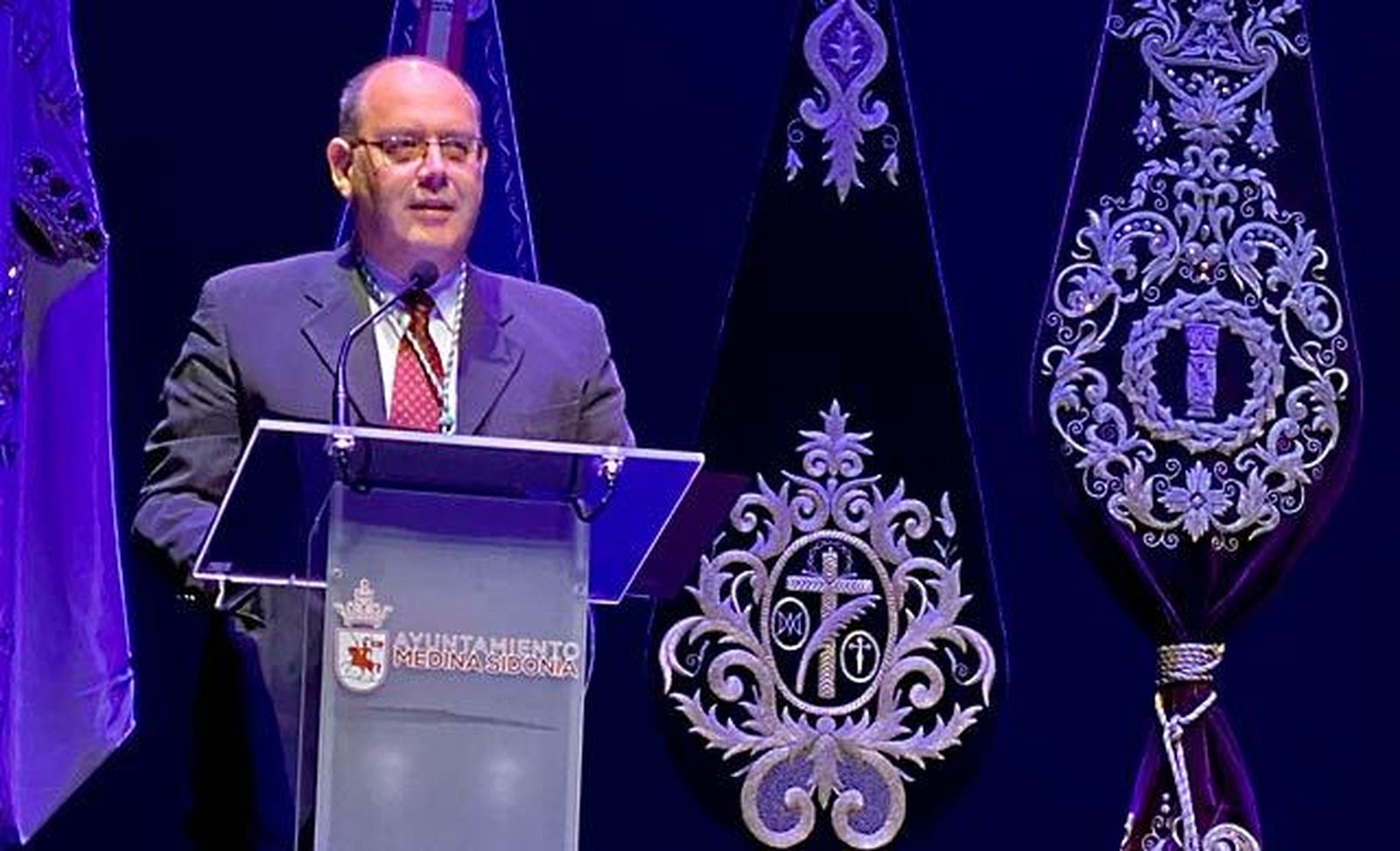 Francisco Andrés Gallardo en el pregón de Medina Sidonia este sábado