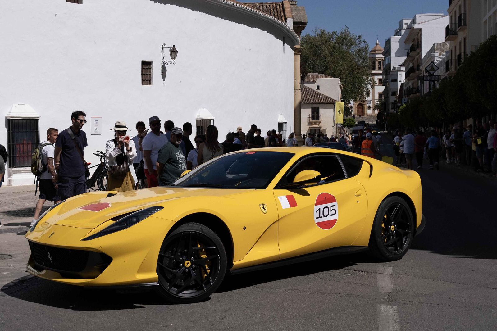 Ronda se llena de ferraris, en imágenes