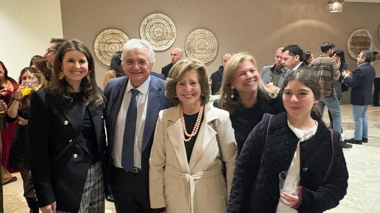 Auxi Gutiérrez, Antonio Yélamo, María Luisa Montero, Ana Gutiérrez y Blanca Cifuentes.