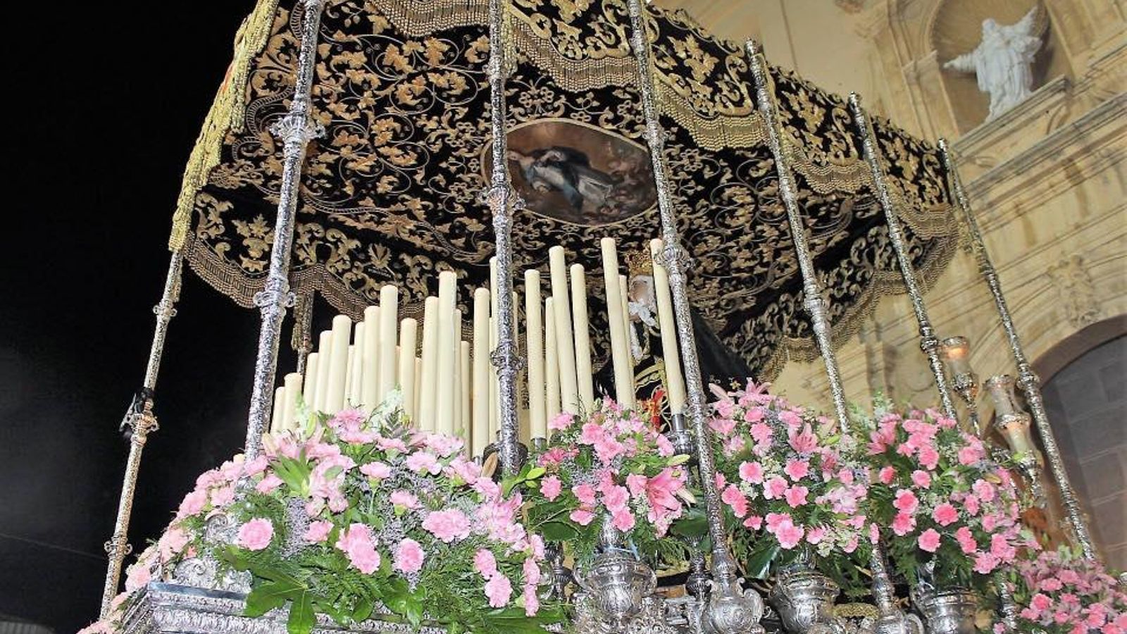 La Virgen de la Soledad de Huércal-Overa. La Virgen de la Soledad de Huércal-Overa.
