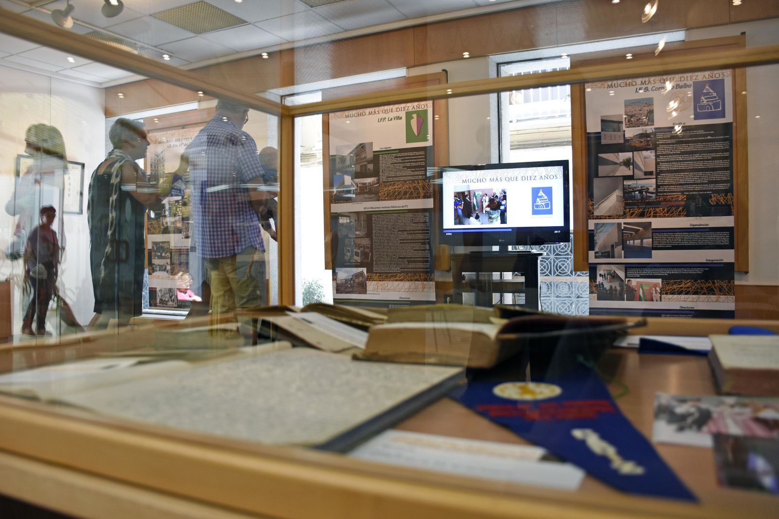 Imagen de la exposición inaugurada ayer.