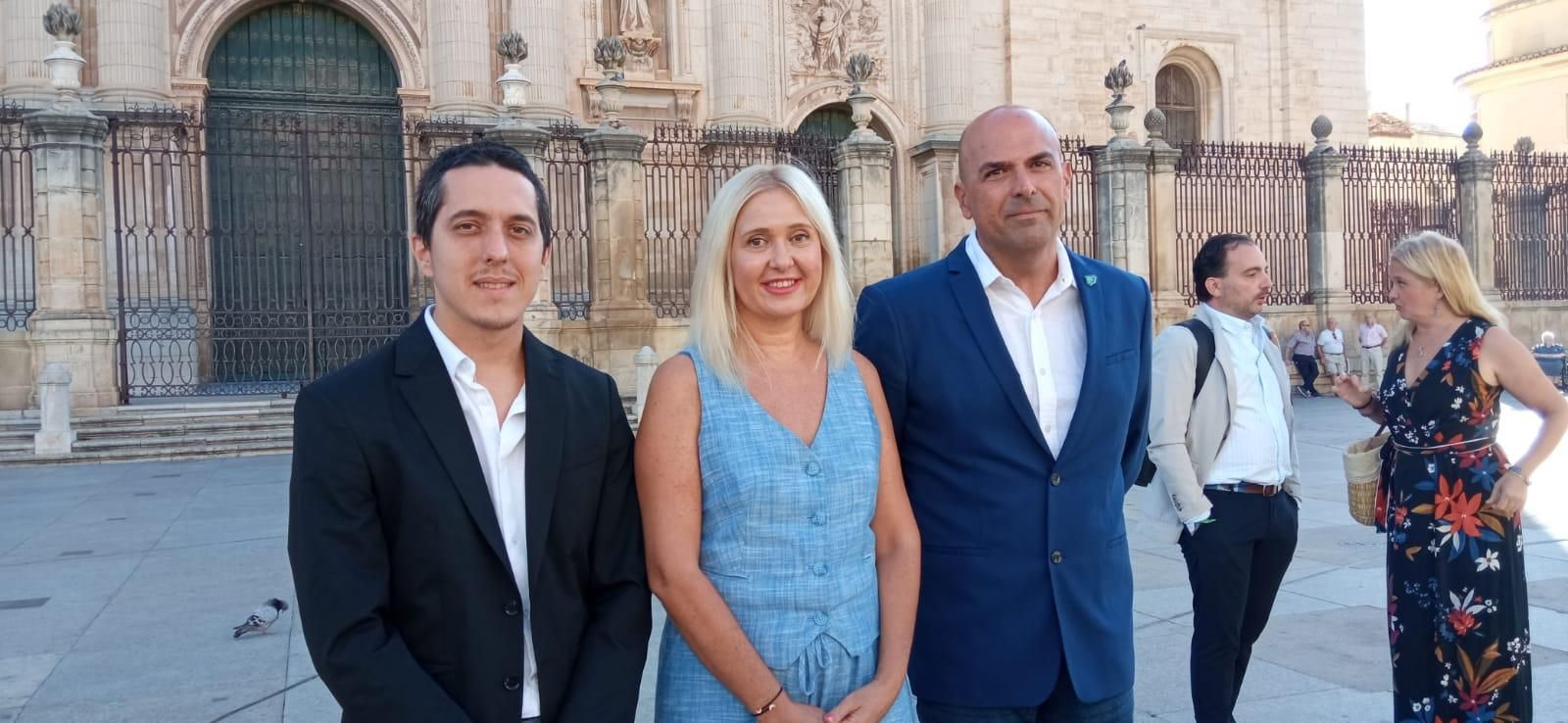 Luis García Millán, María Espejo y José María Cano Ayllón.