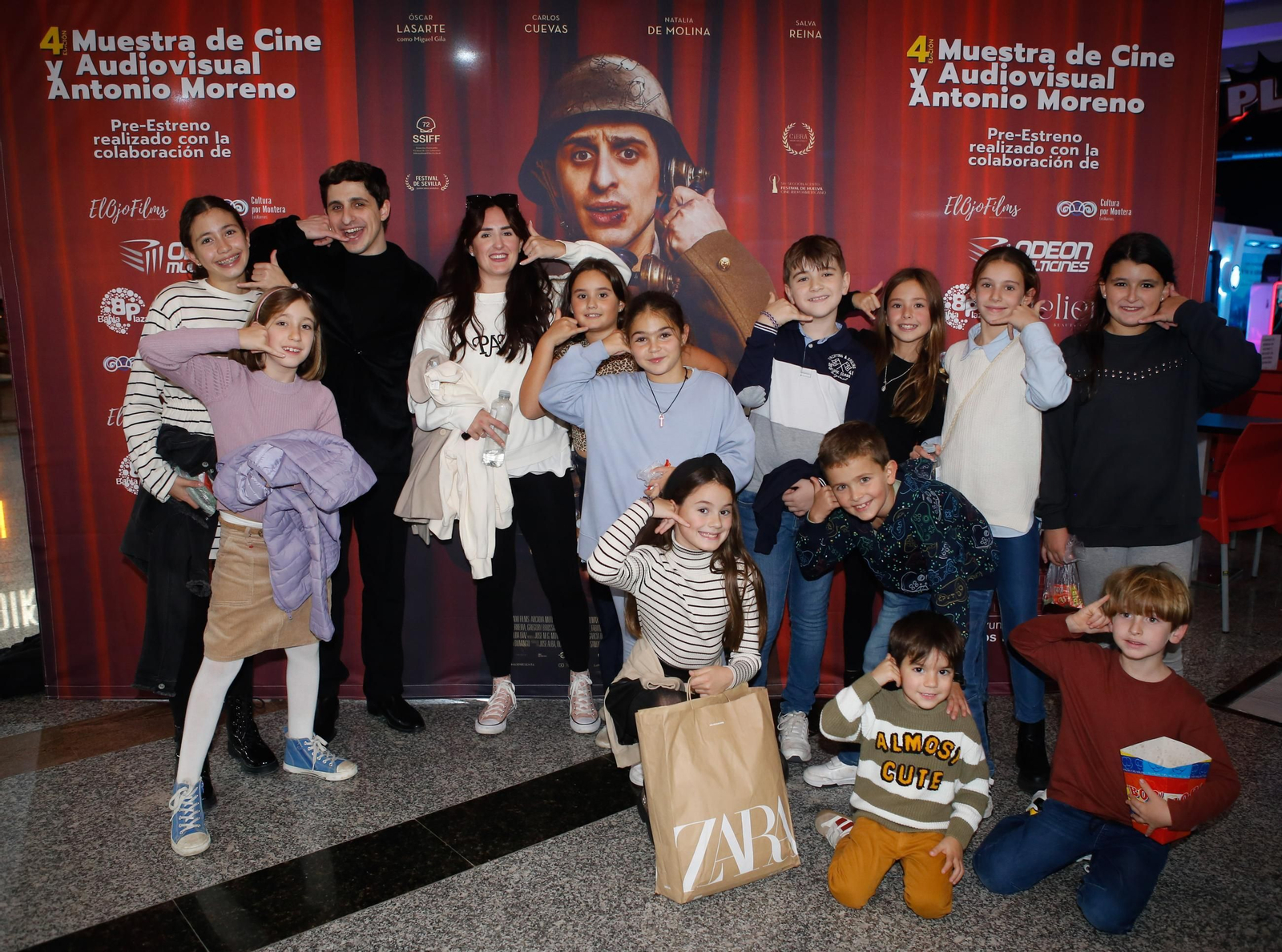 Las fotos del preestreno de la película de Alexis Morante sobre Gila en Los Barrios